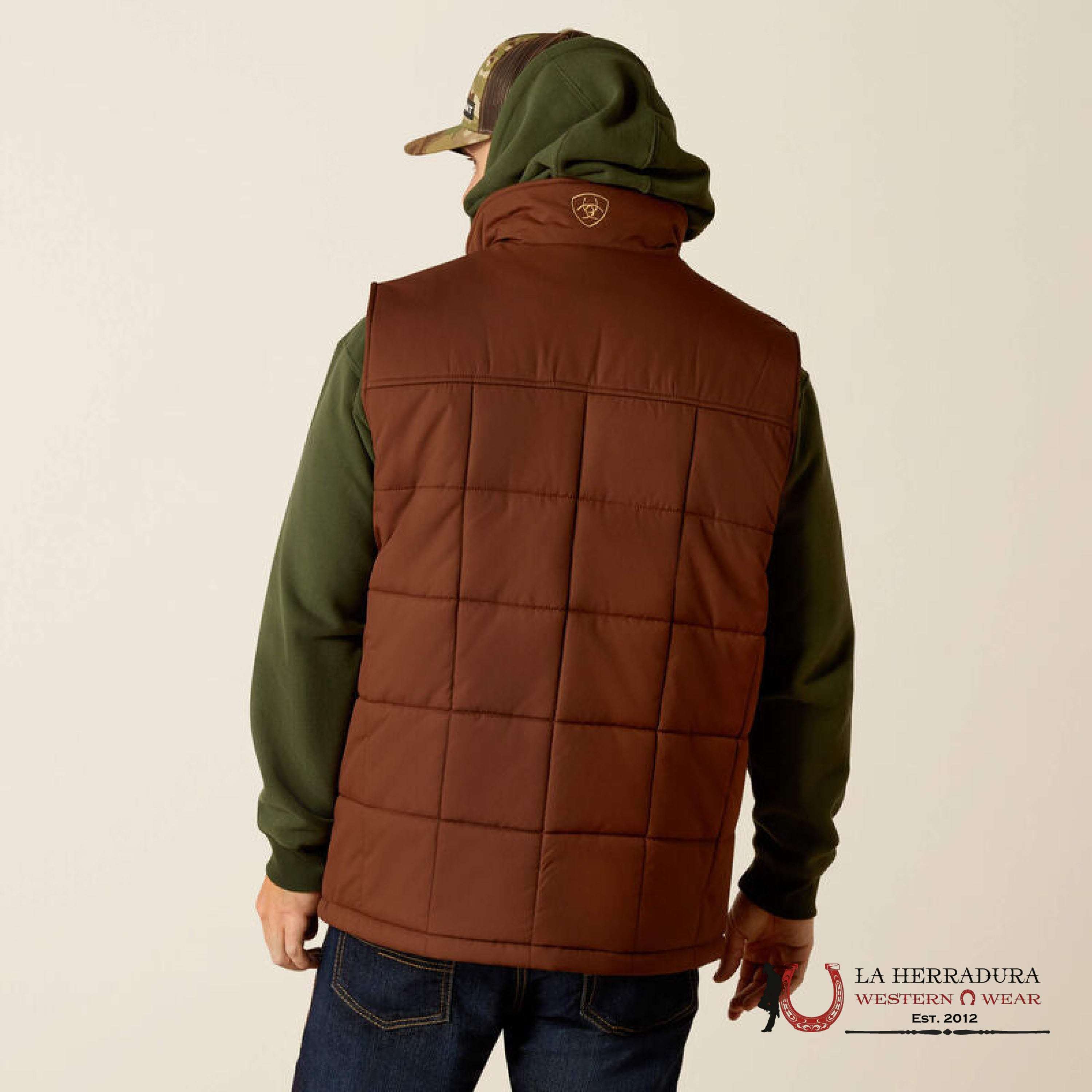 Ariat Crius Inside Vest Potting Soil- 2814 Ropa Hombres