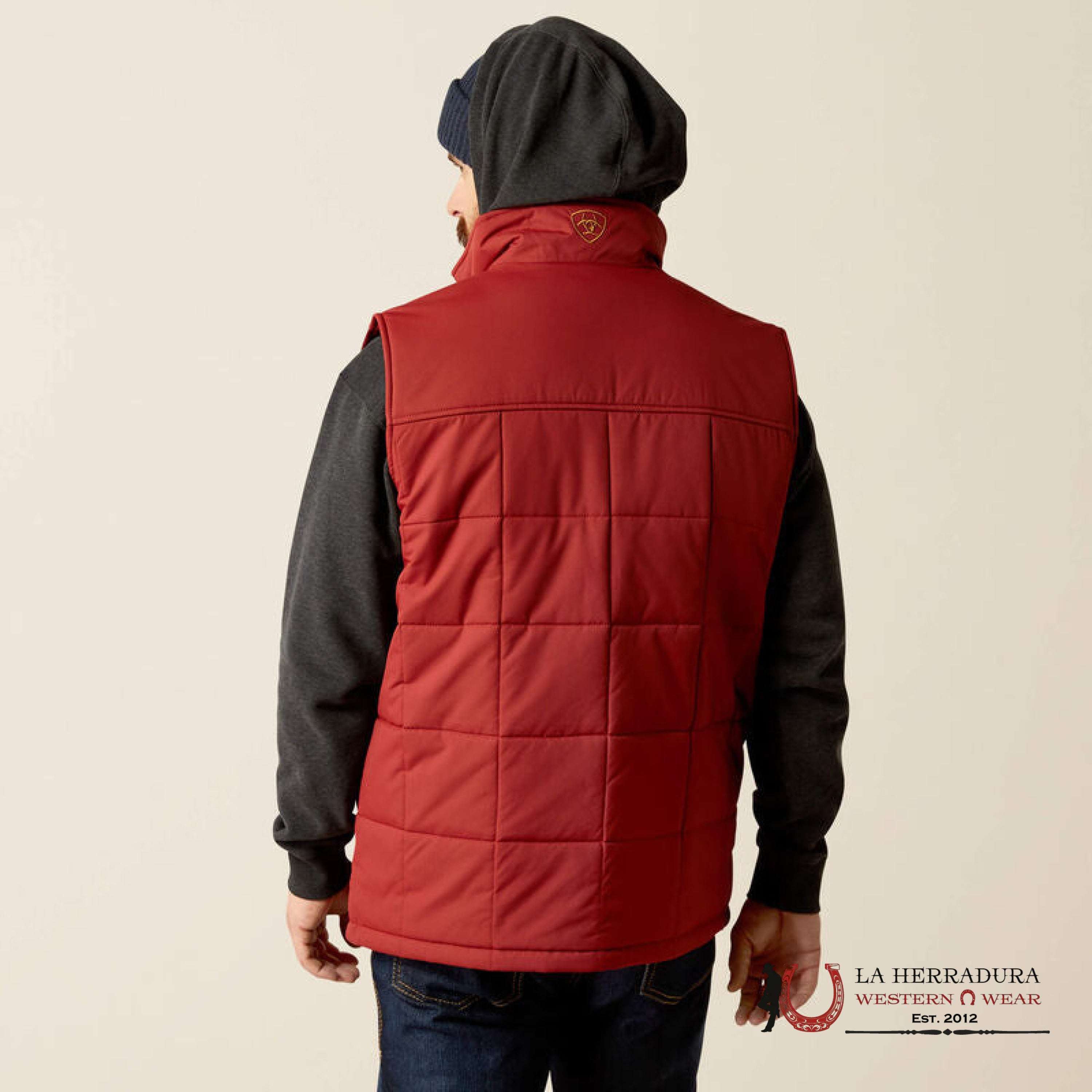 Ariat Crius Inside Vest Rosewood - 2817 Ropa Hombres