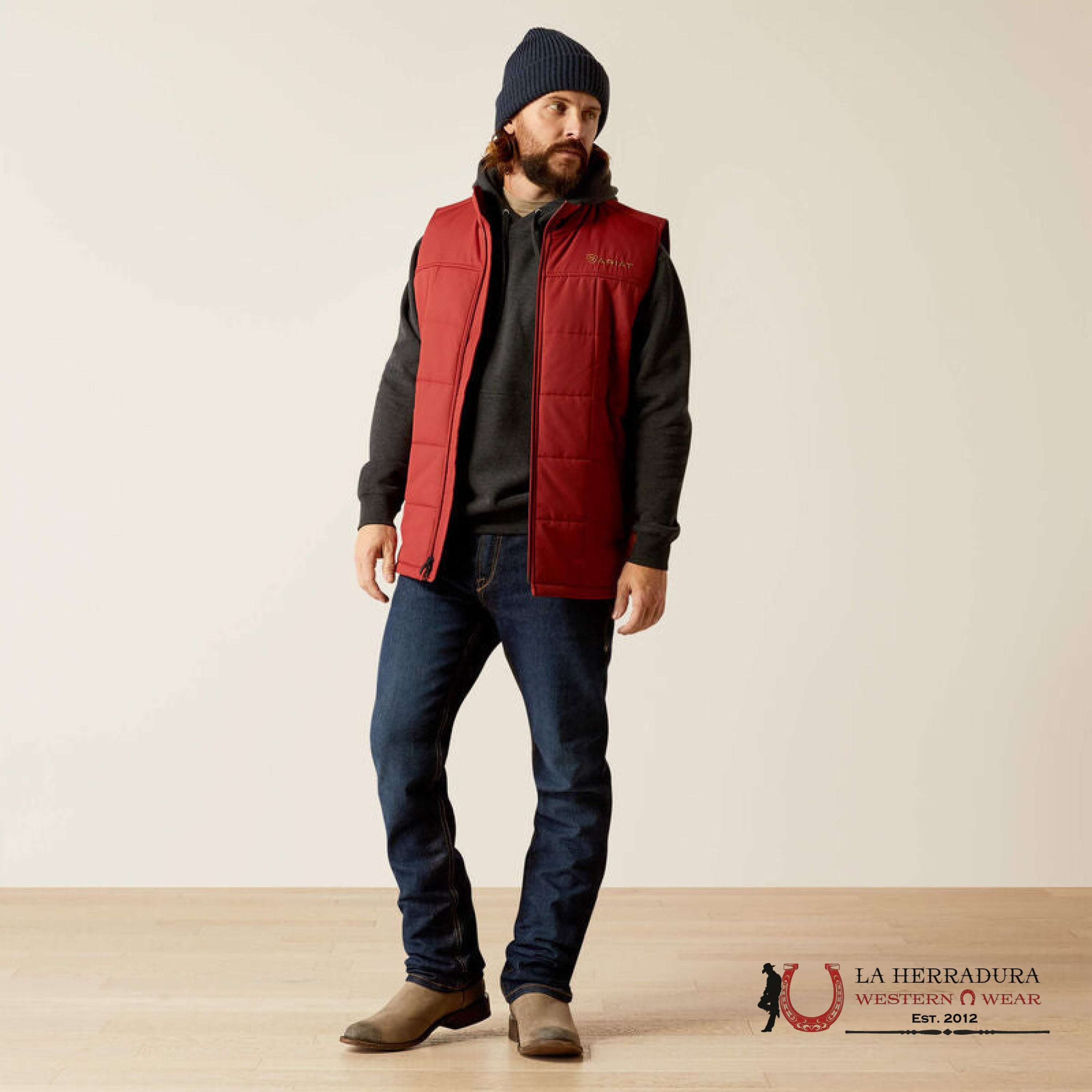 Ariat Crius Inside Vest Rosewood - 2817 Ropa Hombres