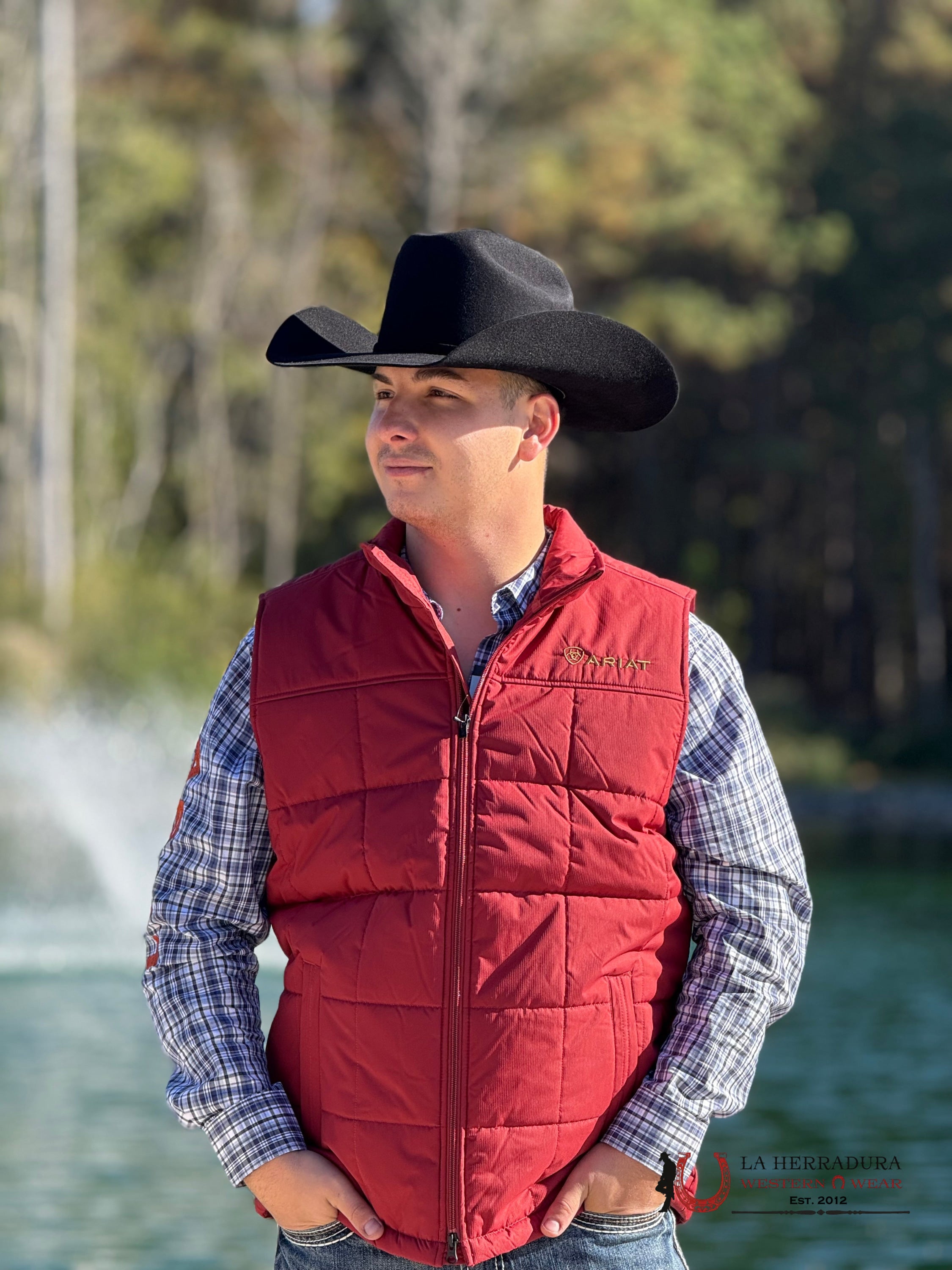 Ariat Crius Inside Vest Rosewood - 2817 Ropa Hombres