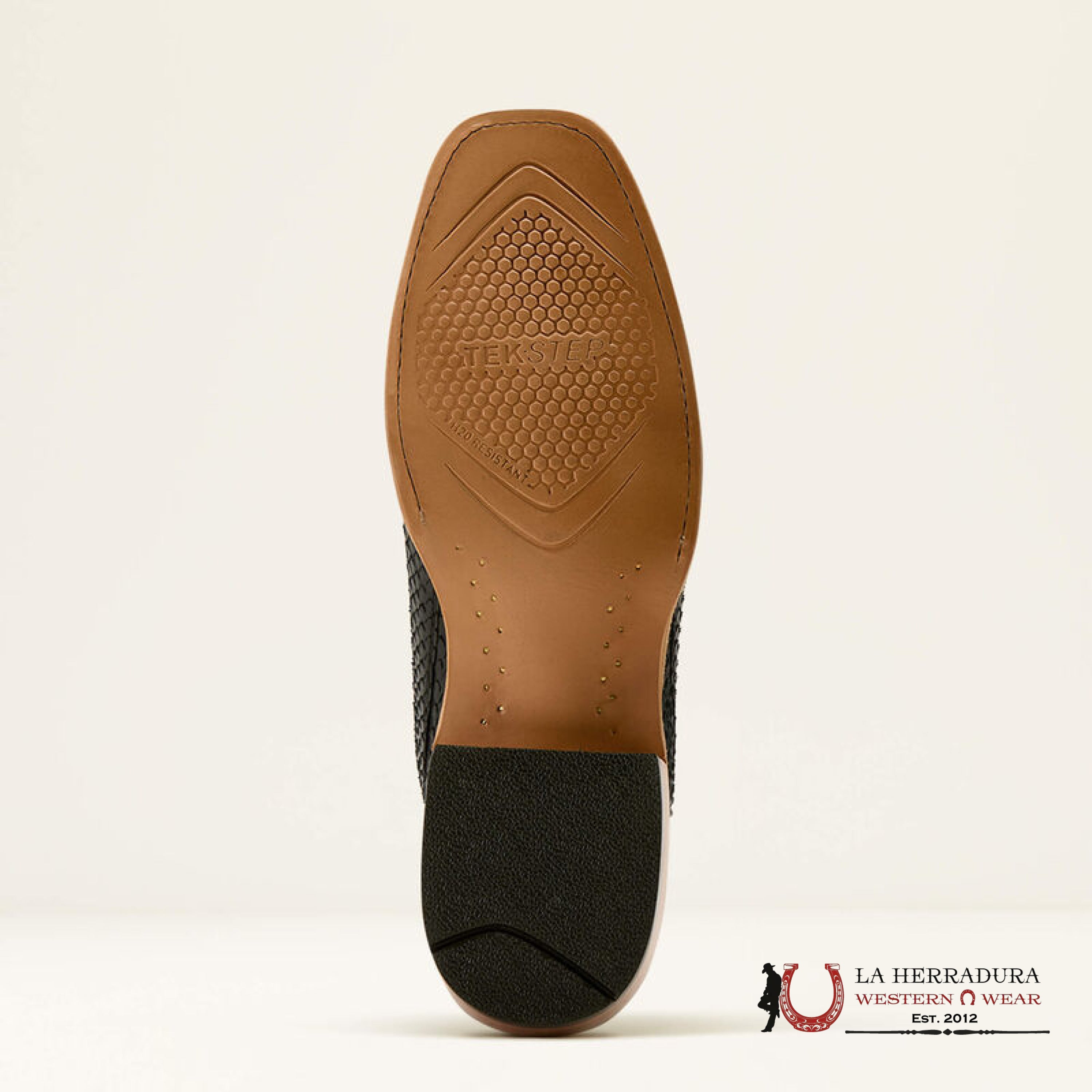 ARIAT FUTURITY STREAK MATTE BLACK PYHTON/AUTHENTIC BROWN 10058164 BOTAS HOMBRES