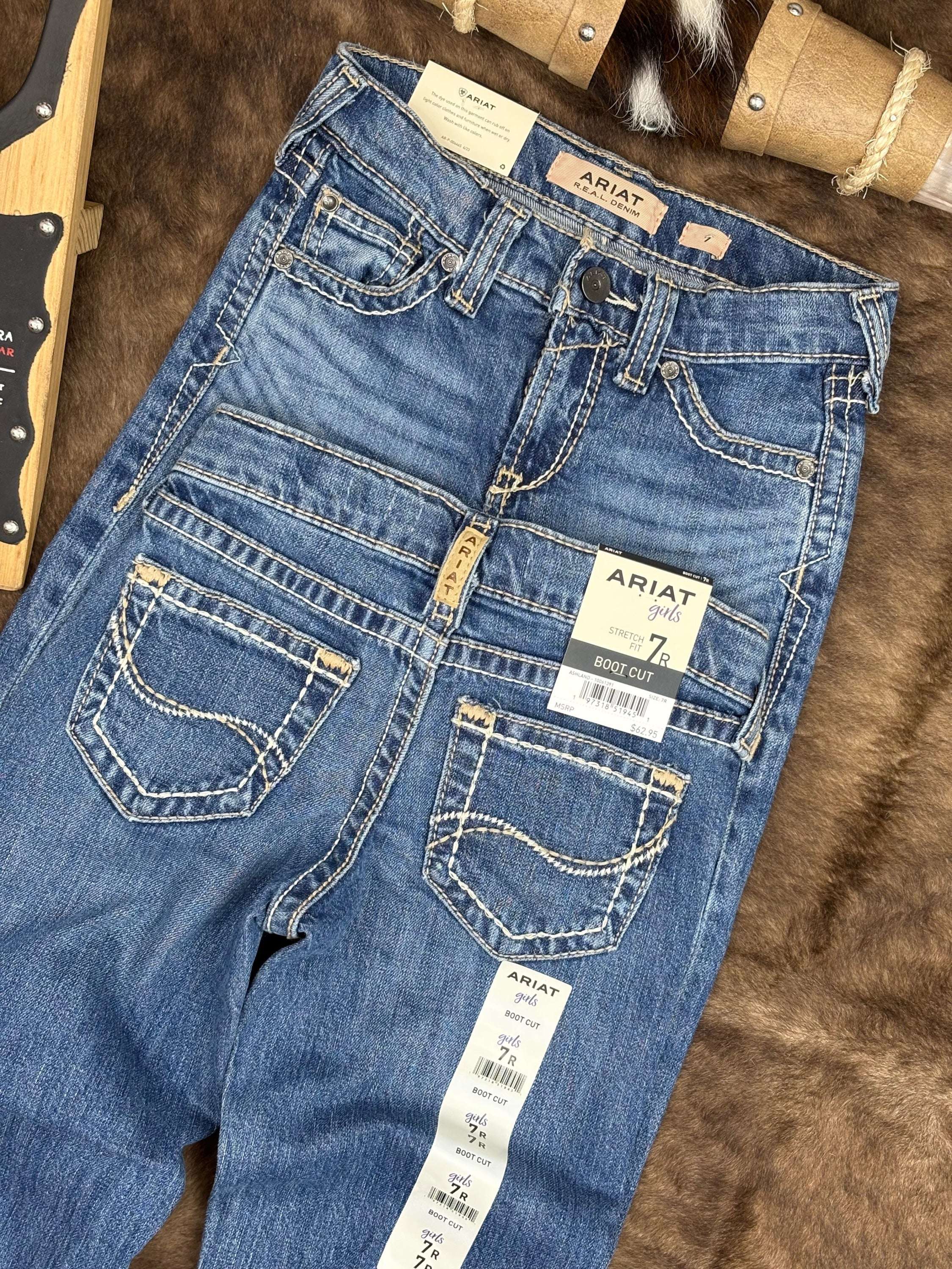 Ariat Girls Ashland Bootcut Jeans - 1391 NIÑAS