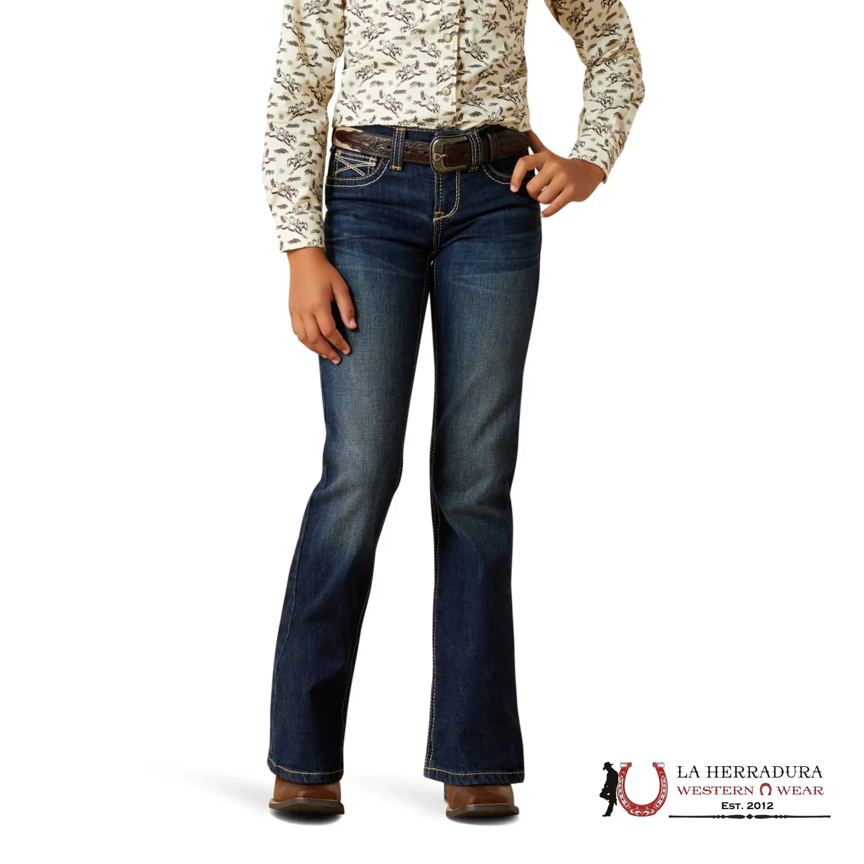ARIAT GIRLS BOOT CUT JEANS 10061720 NIÑOS