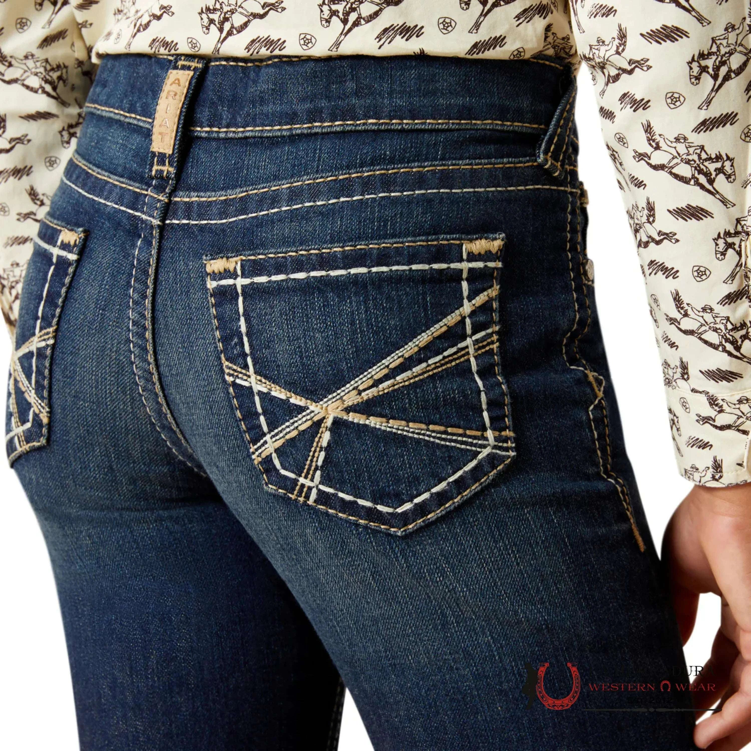 ARIAT GIRLS BOOT CUT JEANS 10061720 NIÑOS