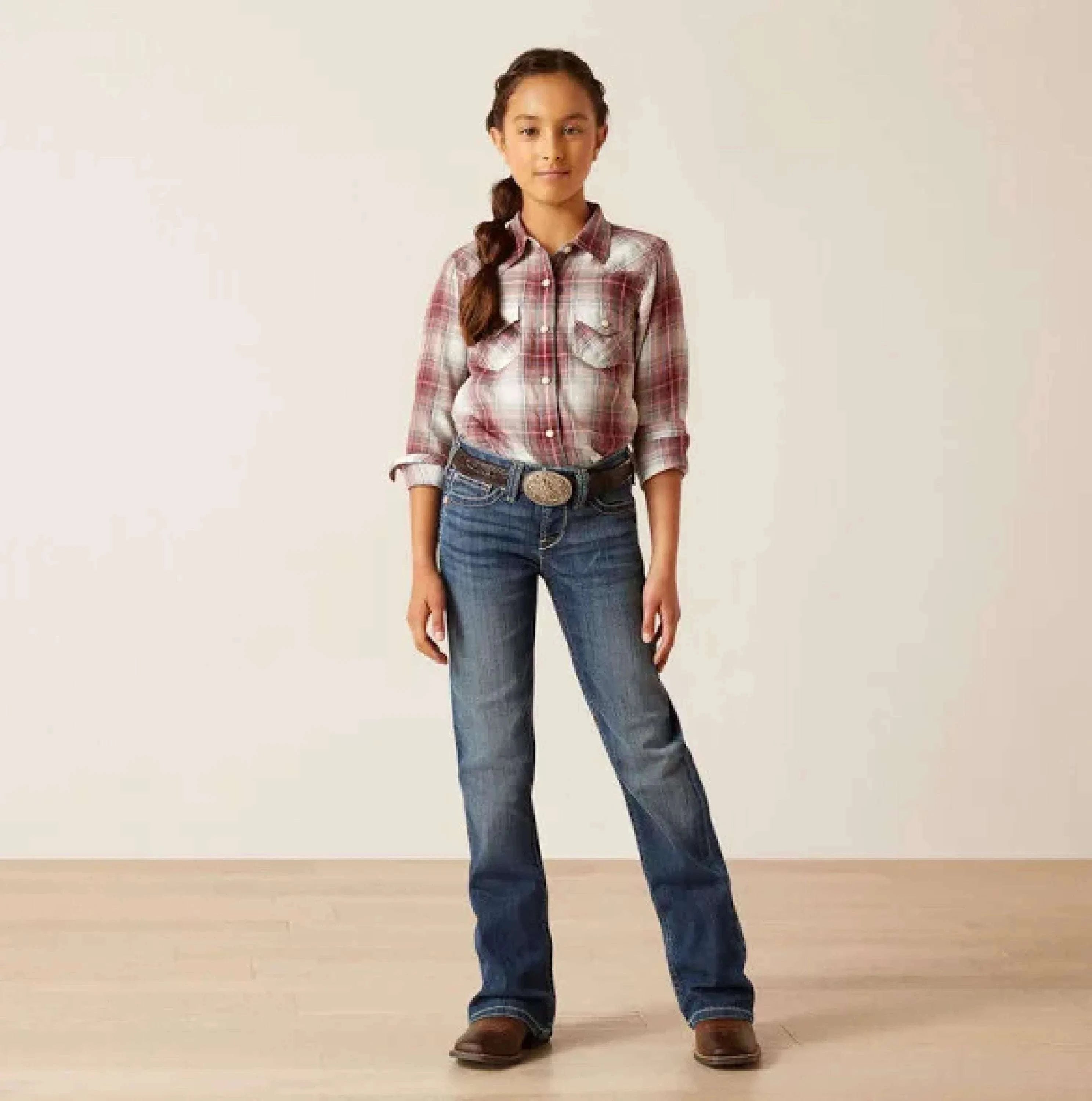 ARIAT GIRLS EVERLEE BOOT CUT JEANS- 10045398 NIÑAS