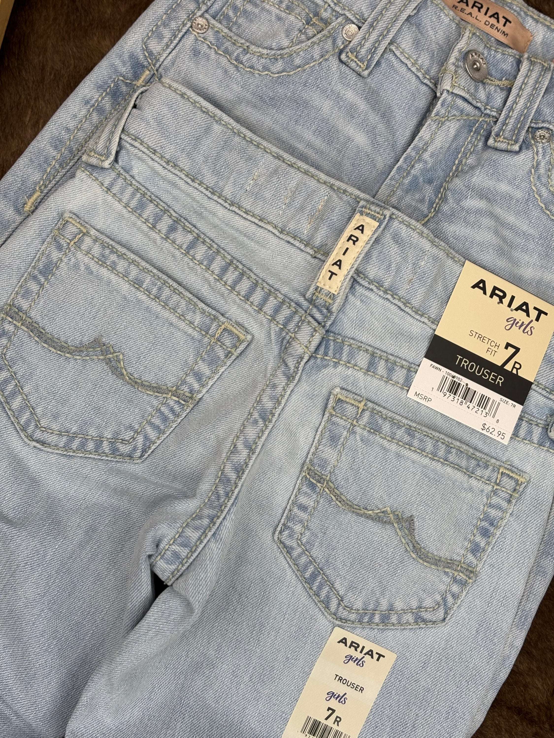 Ariat Girls Fawn Trouser Jeans - 0982 NIÑAS