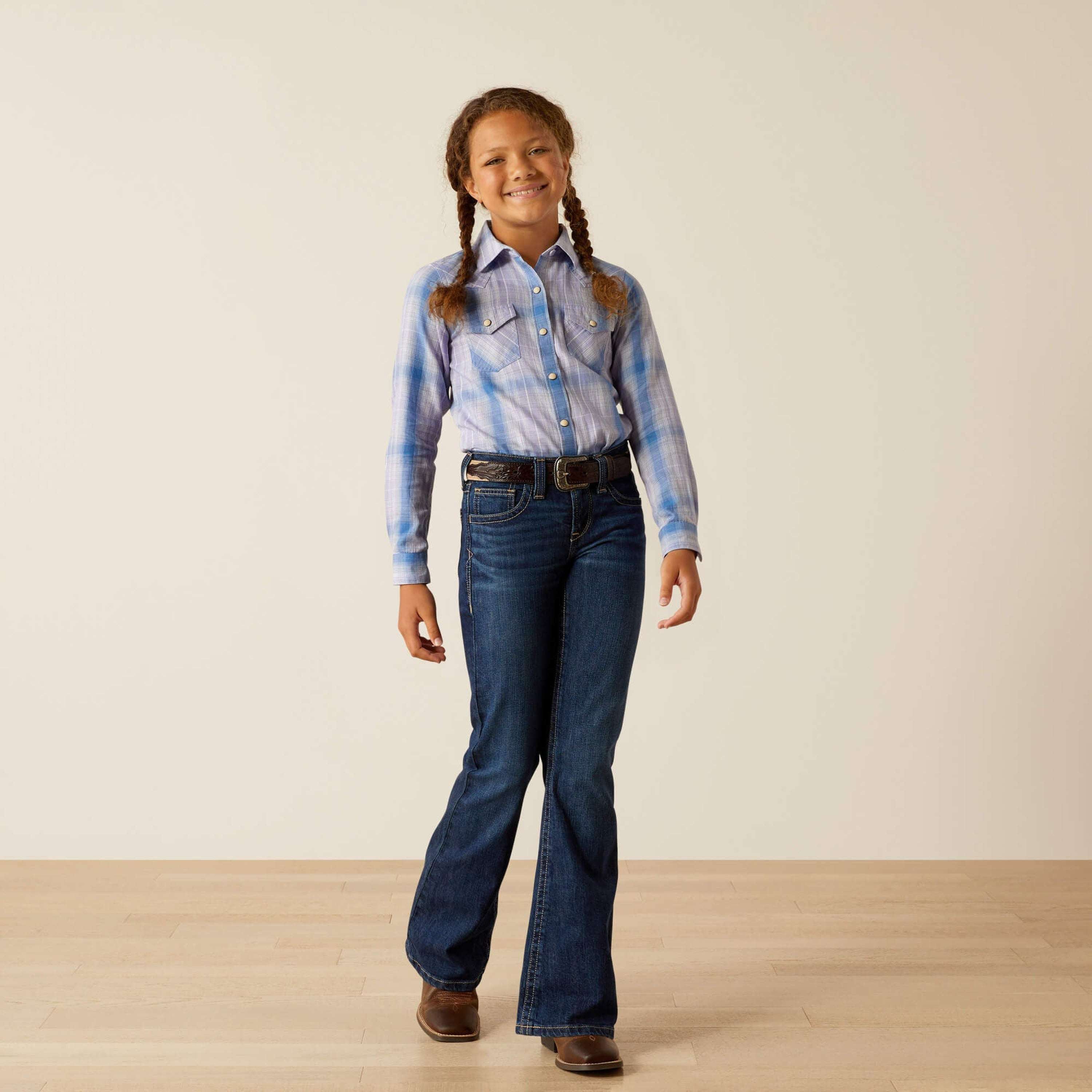 ARIAT GIRLS MINA FLARE JEANS- 10058907 NIÑAS