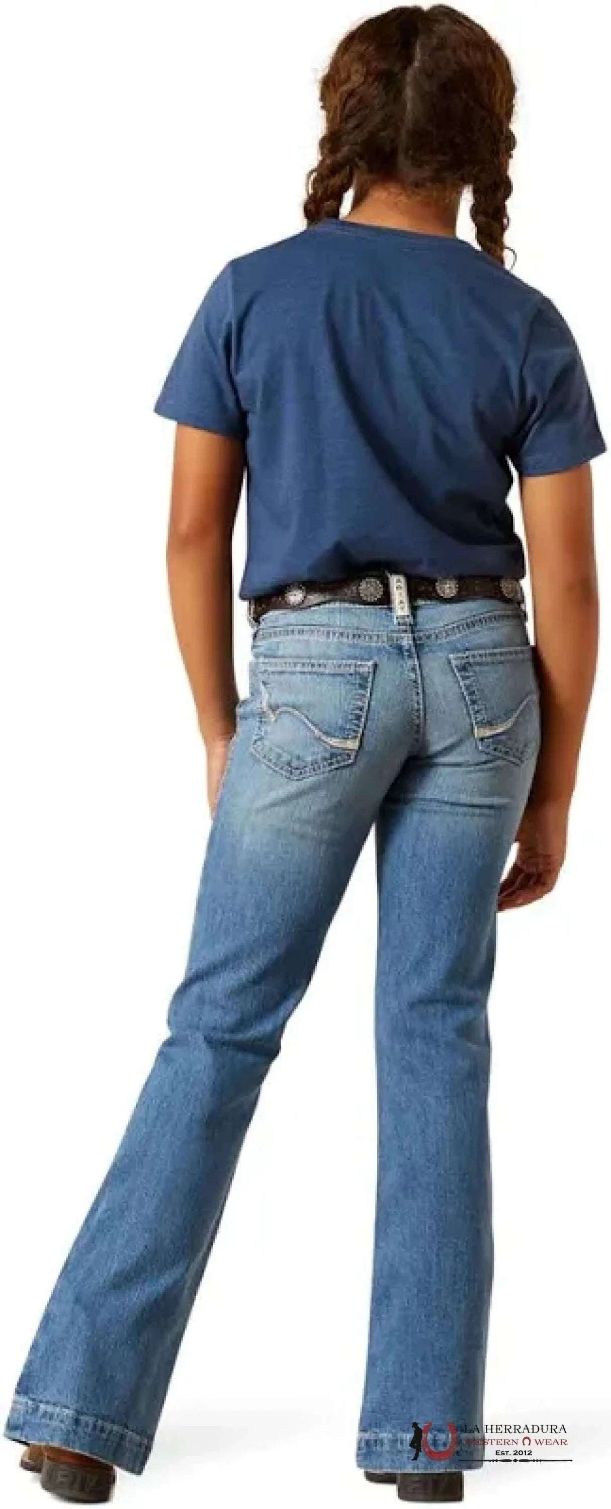 ARIAT GIRLS TROUSER STRETCH FIT JEANS 10061719 NIÑOS