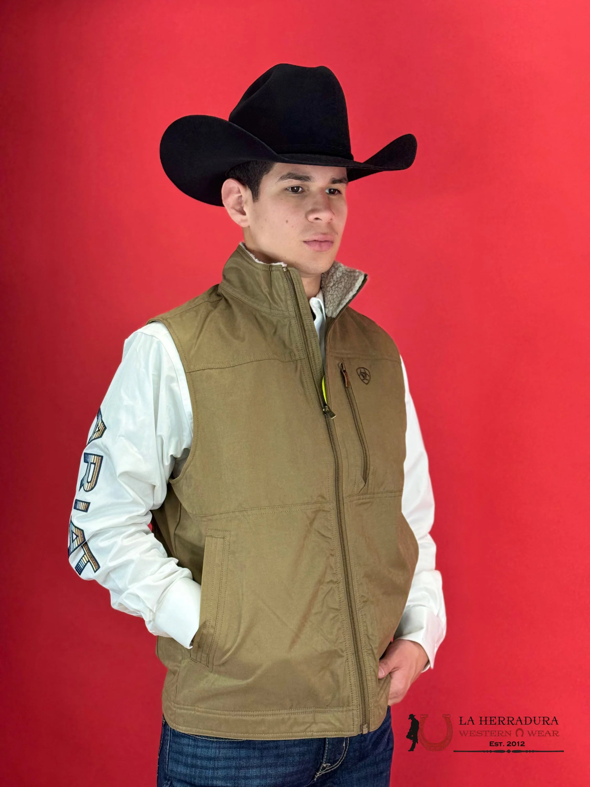 Ariat Grizzly Canvas Ins Vest Cub Ropa Hombres