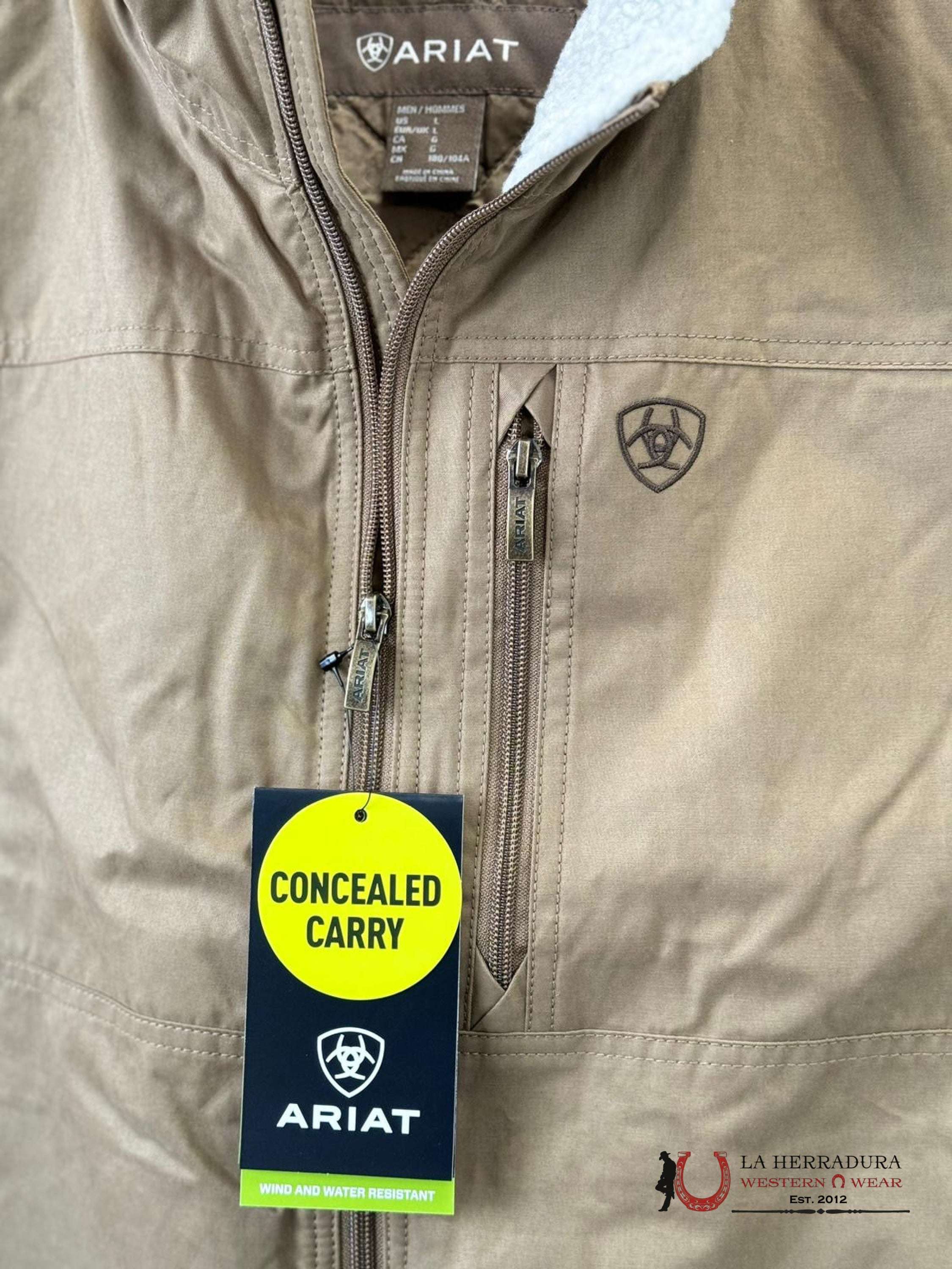 Ariat Grizzly Canvas Ins Vest Cub Ropa Hombres