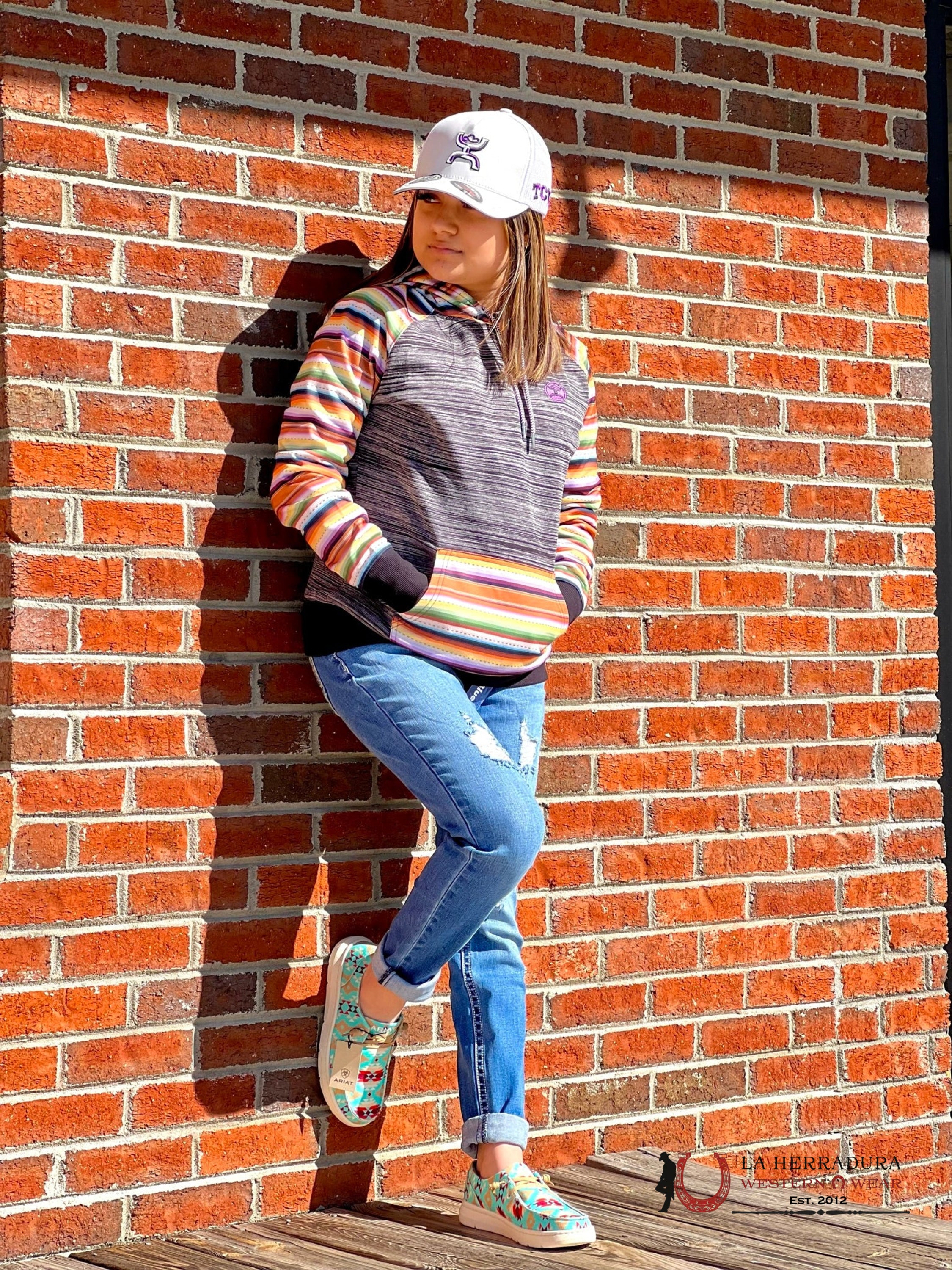 Ariat Hilo Casuales Turquoise Saddle Zapatos Mujeres