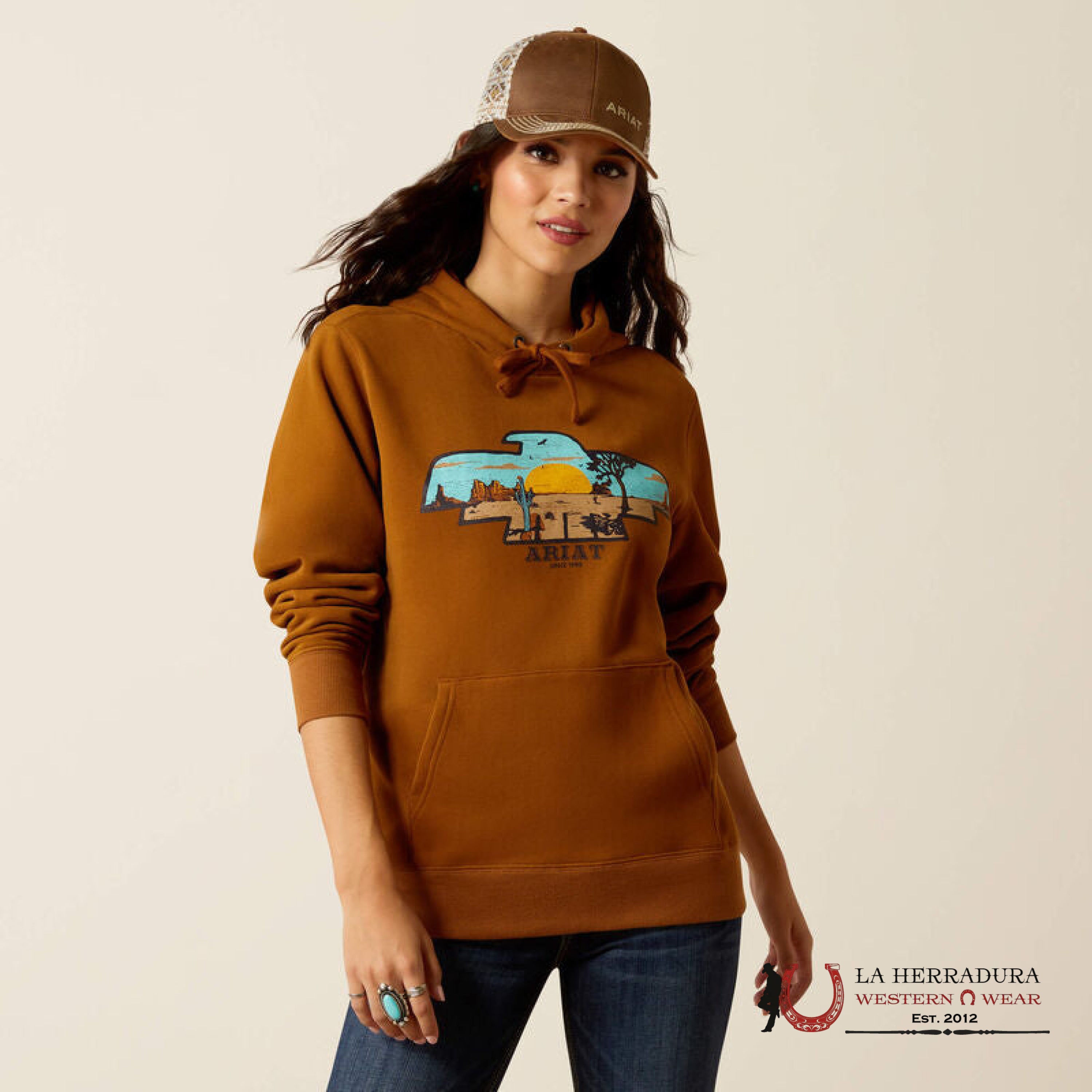 Ariat Horizon Hood Chestnut Horse - 2412 Ropa Mujeres