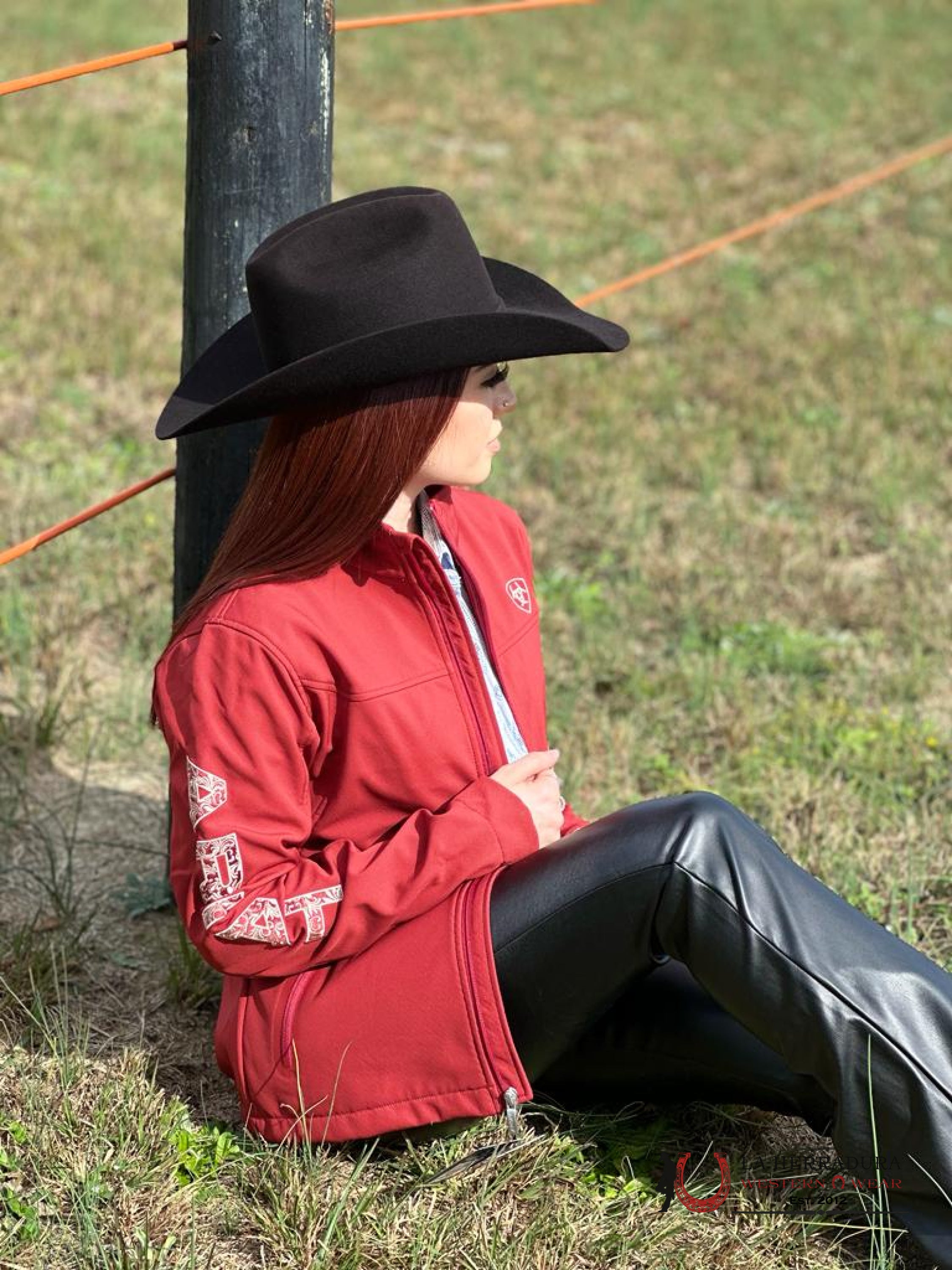 Ariat Jacket Aparejo Team Softshell Sun-Dried Tomato Ropa Mujeres