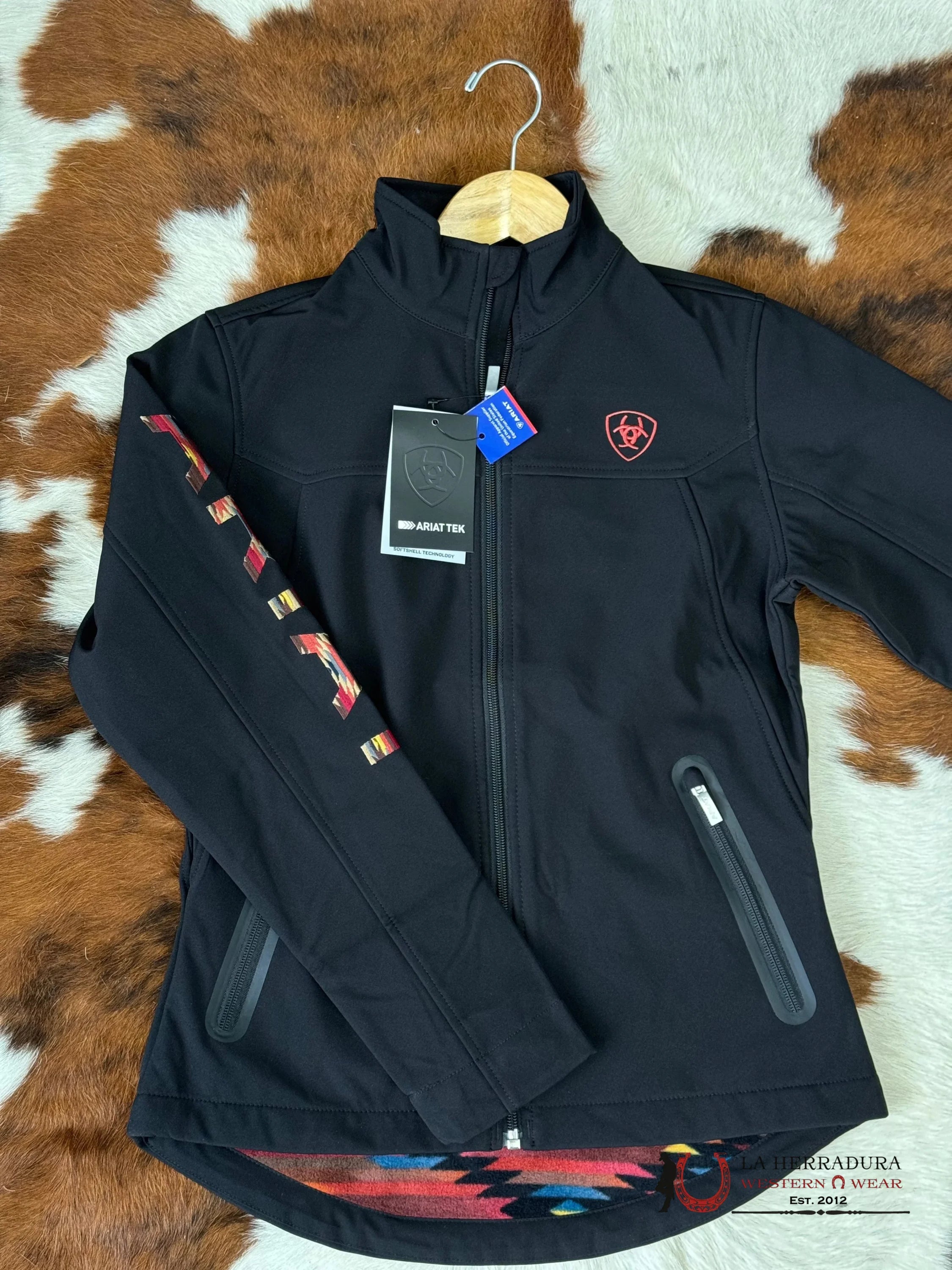 Ariat Jacket Black/Mirage Team Softshell Ropa Mujeres