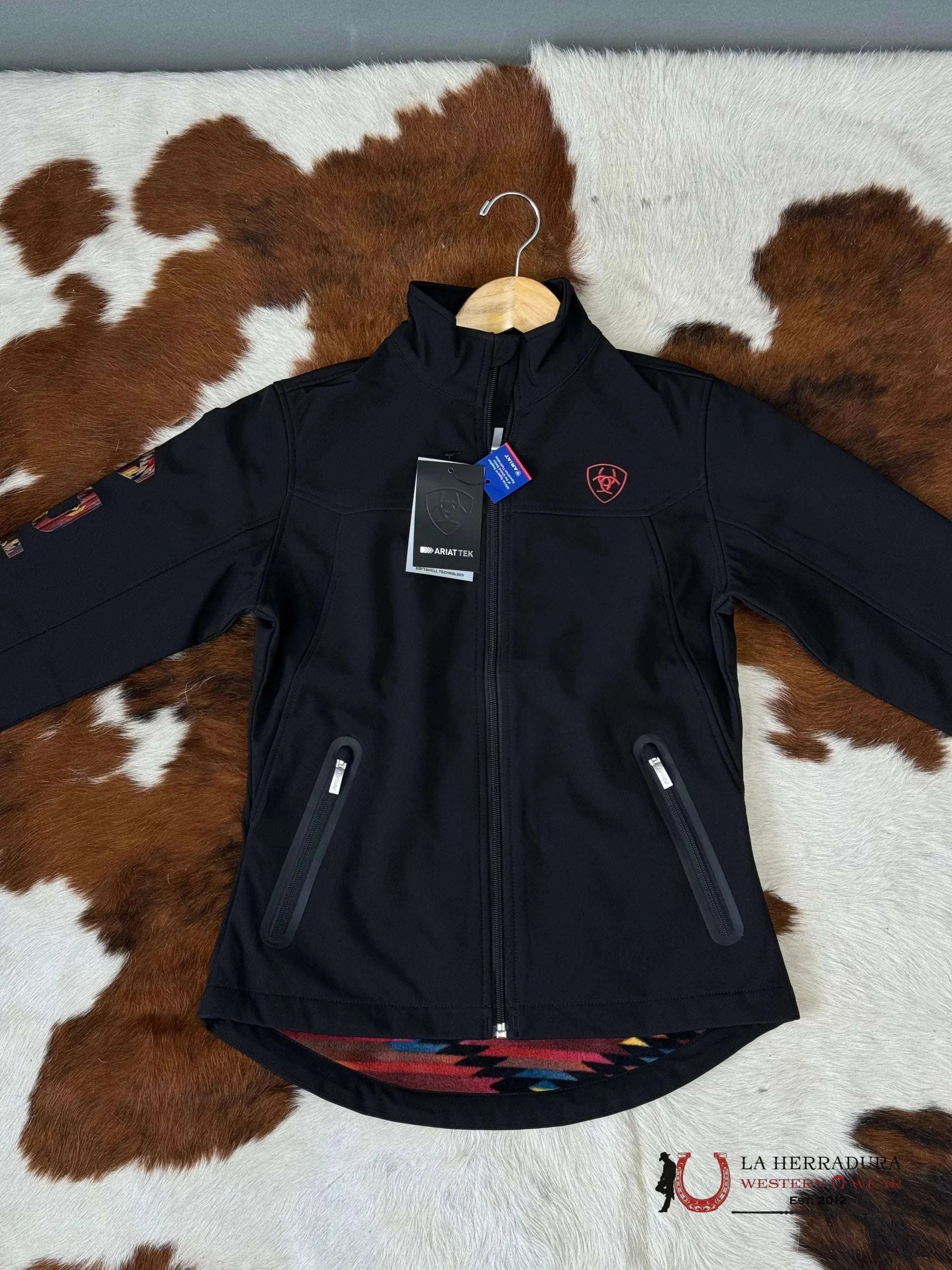 Ariat Jacket Black/Mirage Team Softshell Ropa Mujeres