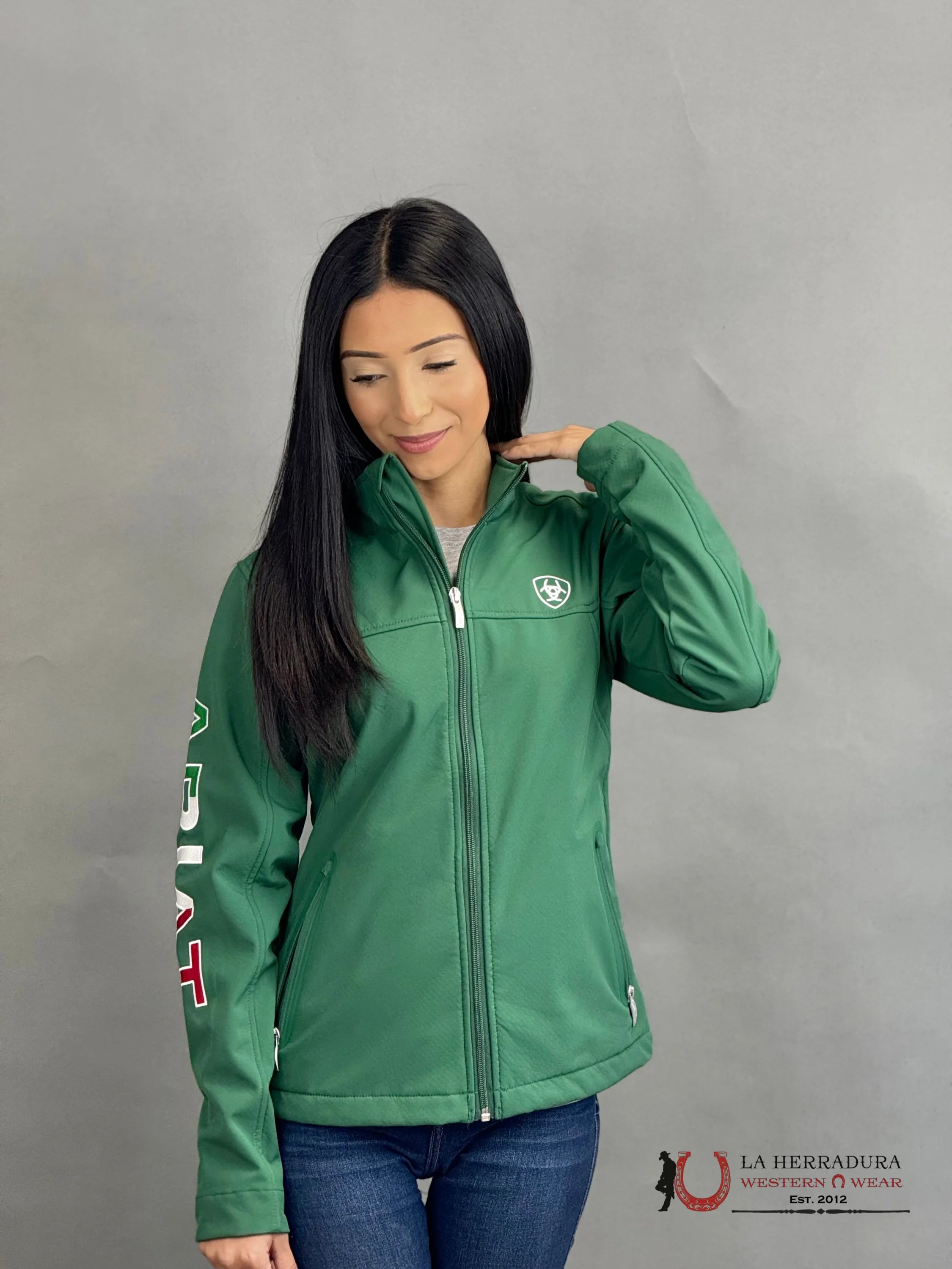Ariat Jacket Green Team Mexico Women Verde Ropa Mujeres