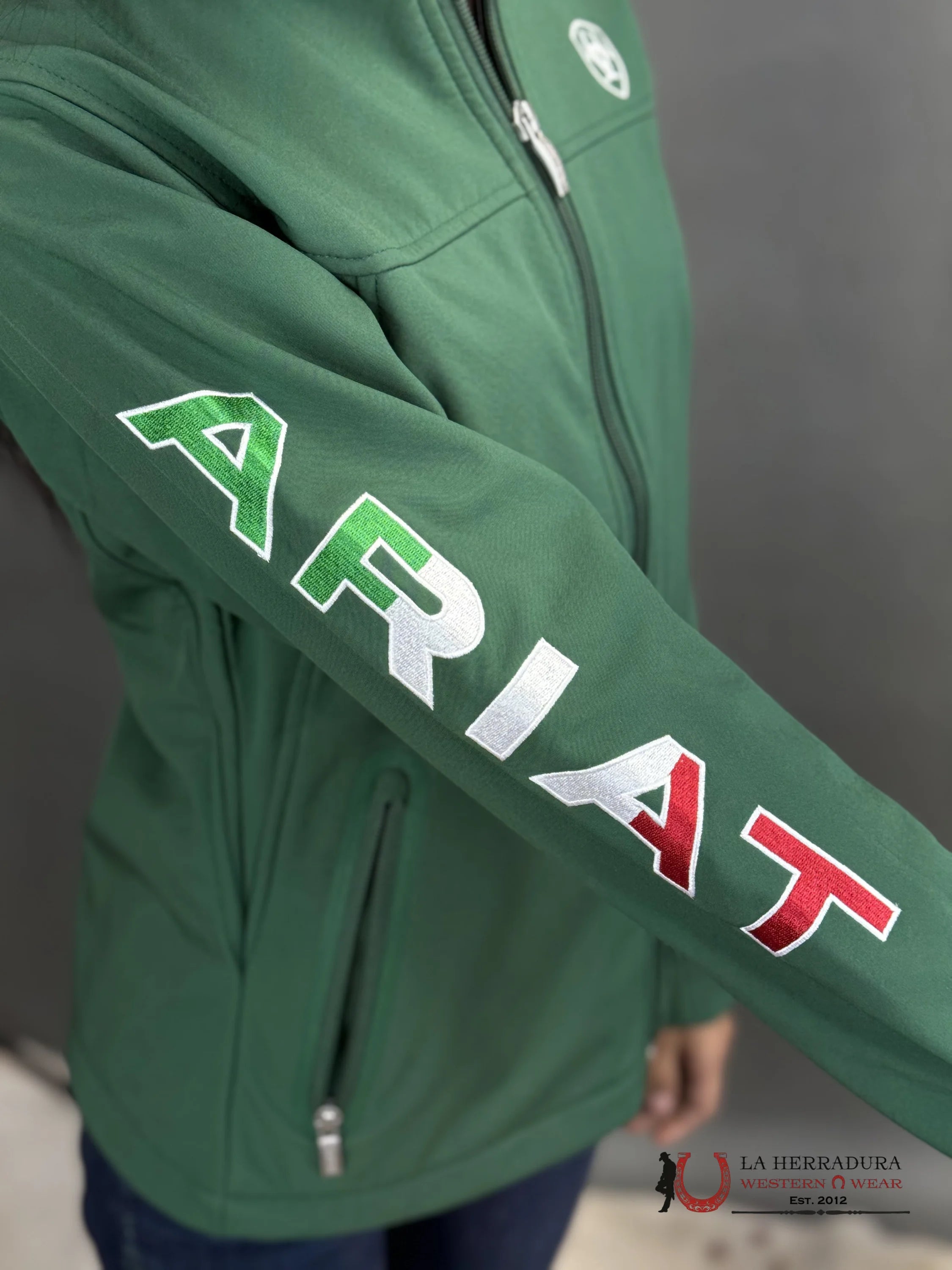 Ariat Jacket Green Team Mexico Women Verde Ropa Mujeres