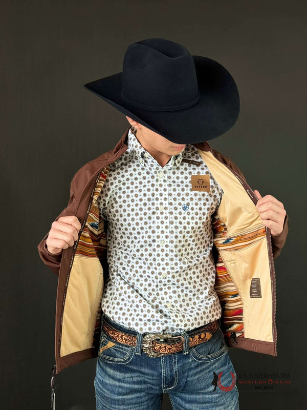 CHAQUETA ARIAT LOGO 2.0 CHIMAYO SHAVED CHOCOLATE 10046022