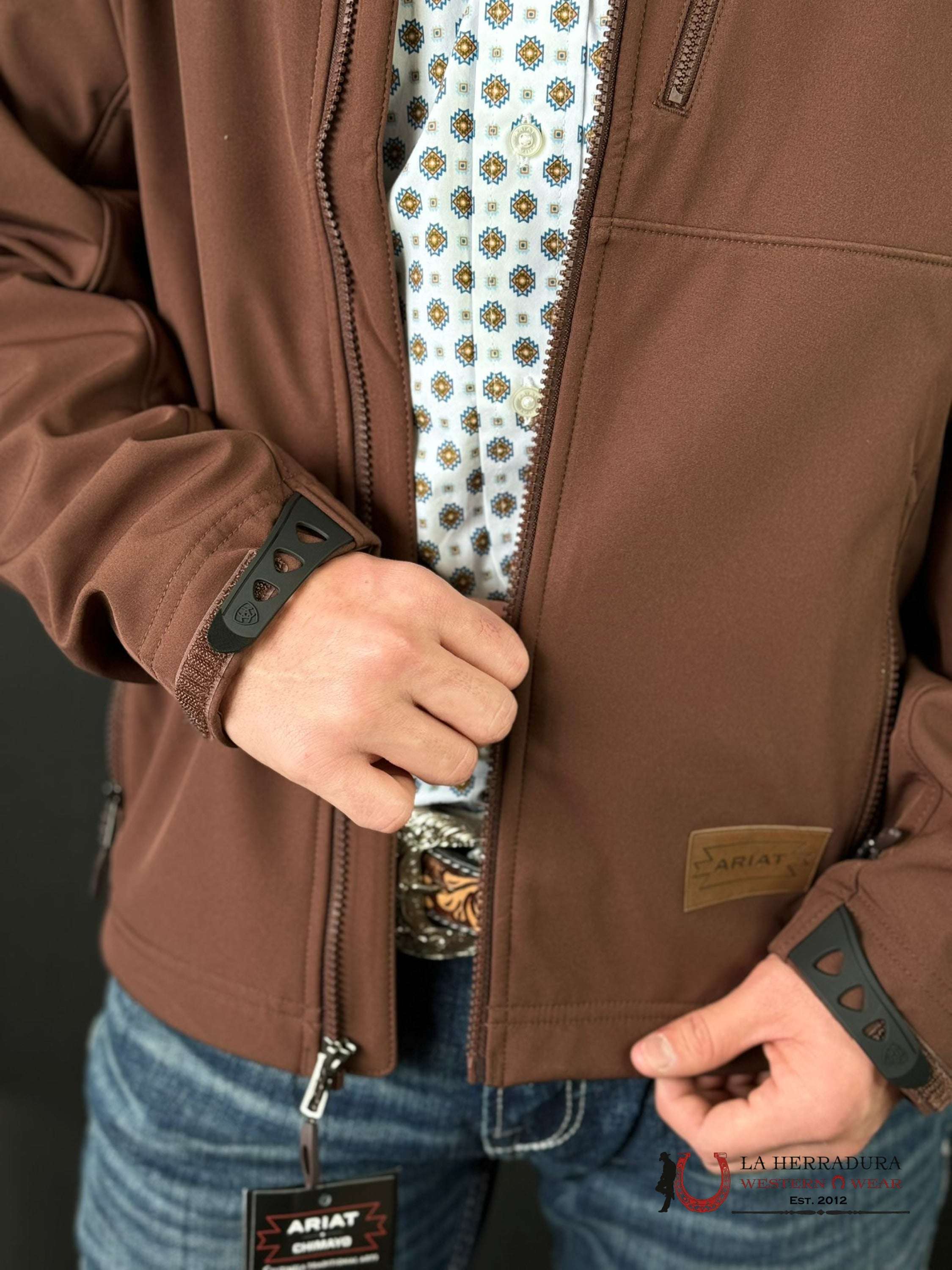 Ariat Jacket Logo 2.0 Chimayo Shaved Chocolate Ropa Hombres