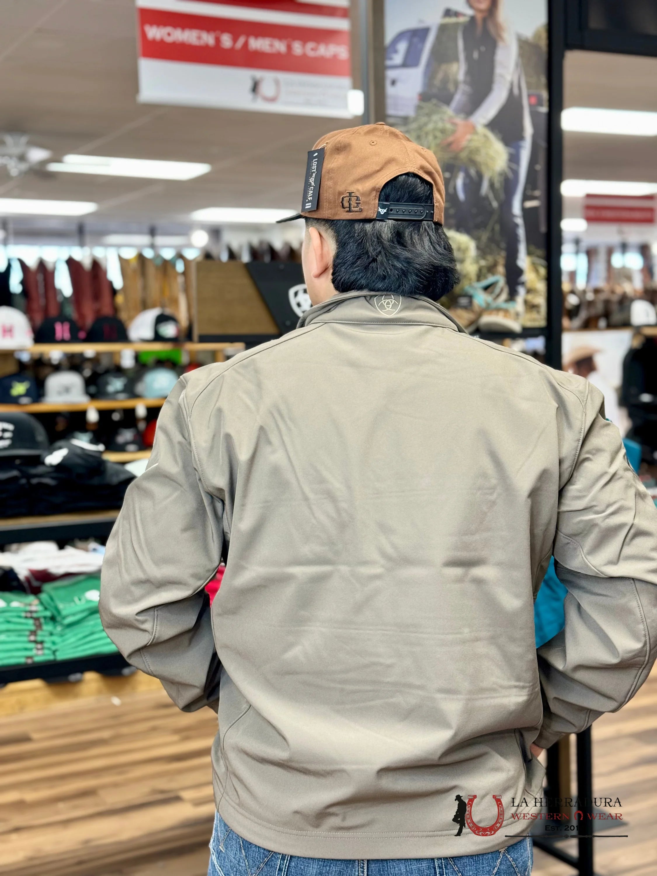 Ariat Jacket Logo 2.0 Softshell Banyan Bark Ropa Hombres