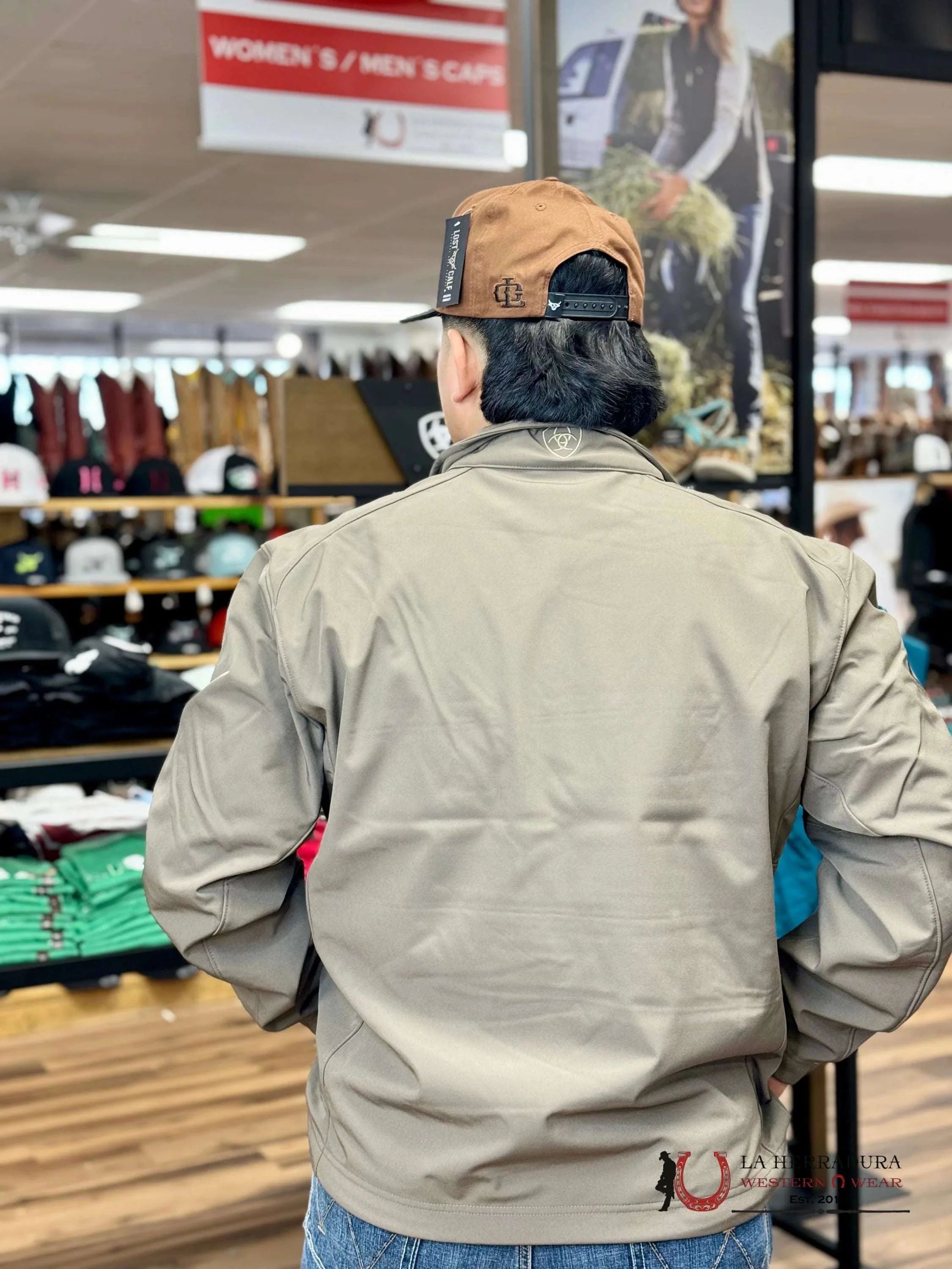 Ariat Jacket Logo 2.0 Softshell Banyan Bark Ropa Hombres