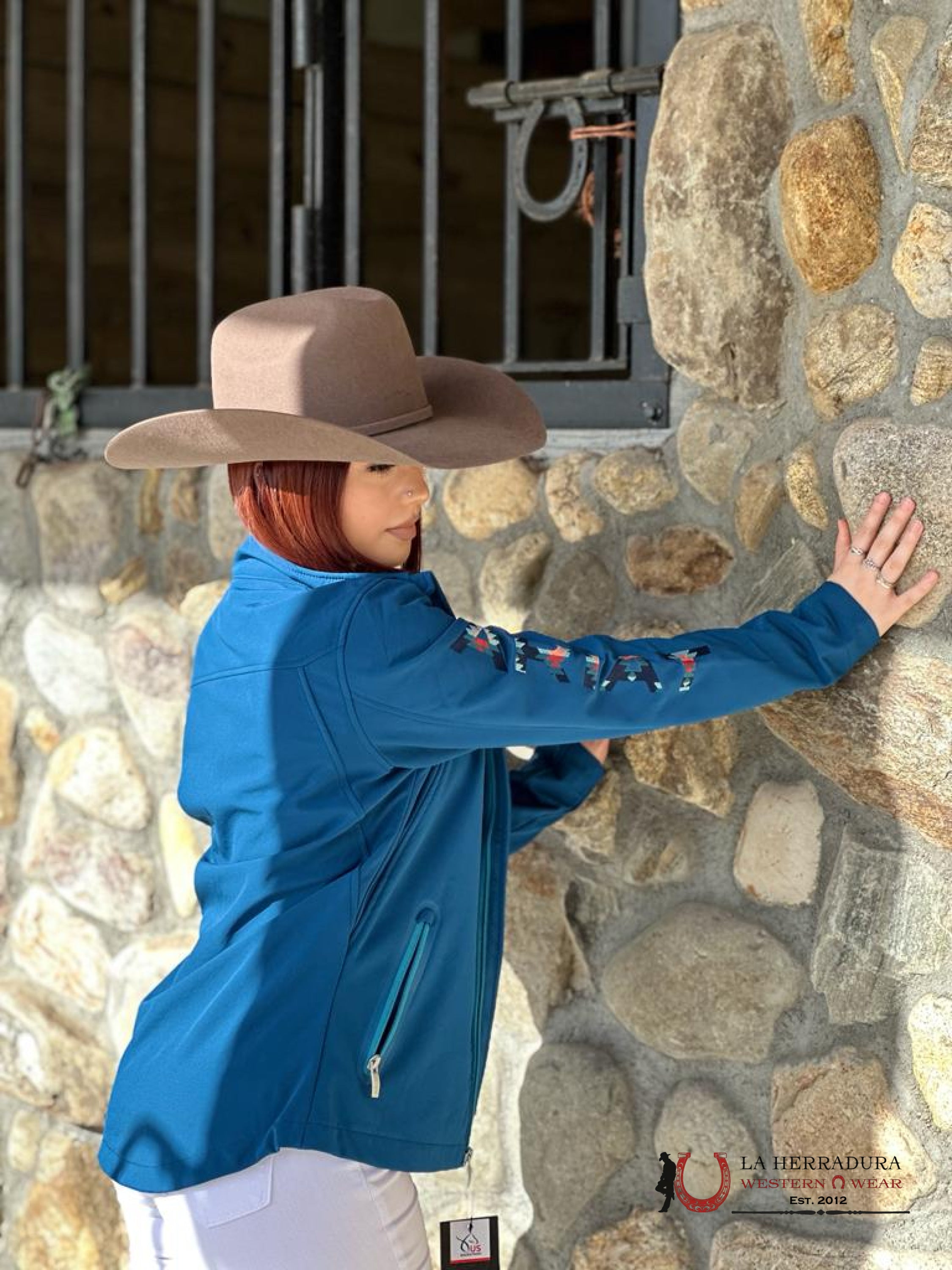 Ariat Jacket New Team Softshell Hyfra / Night Sky Blanket Ropa Mujeres