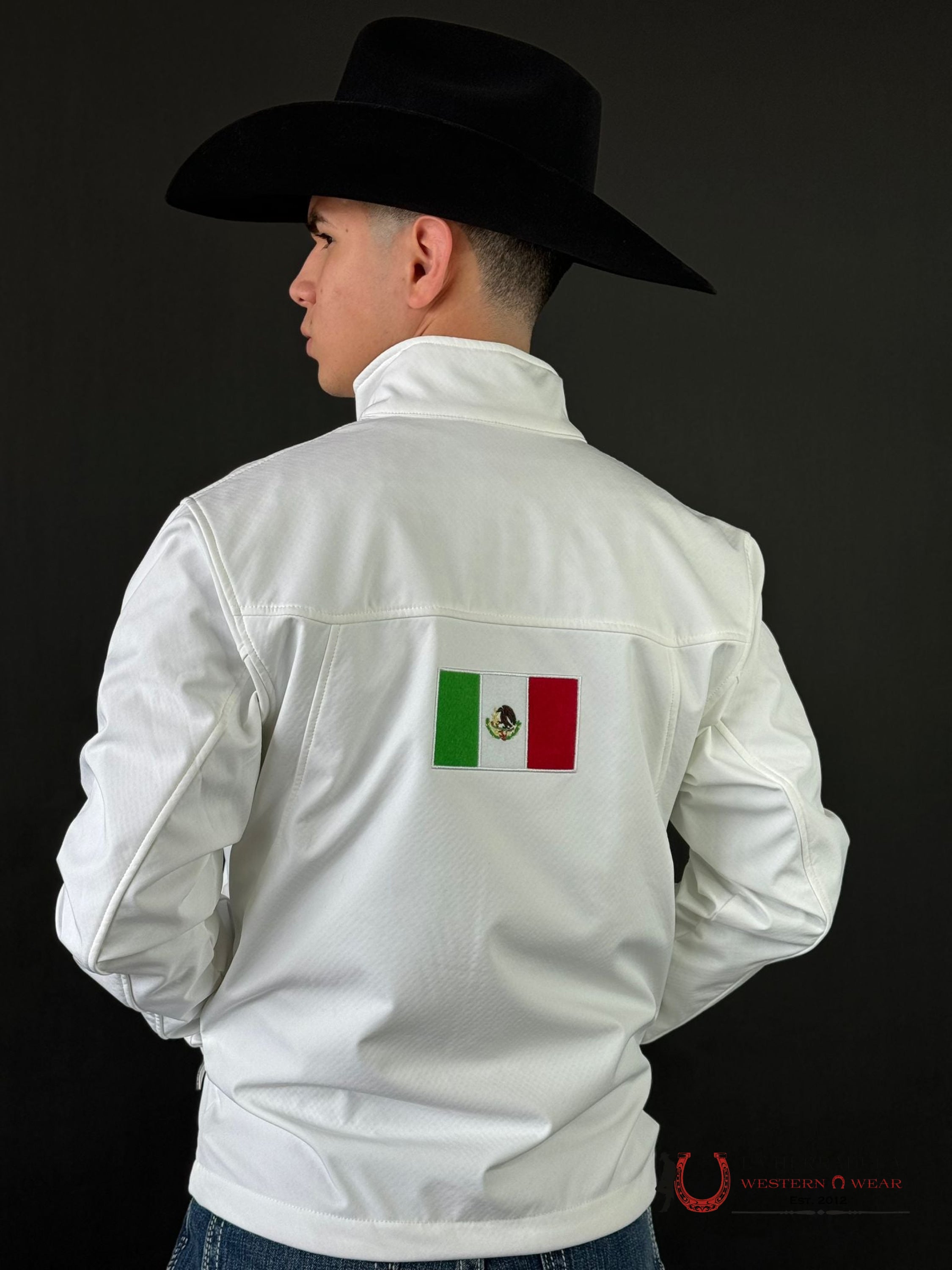 Ariat Jacket New Team Softshell Mexico White Ropa Hombres