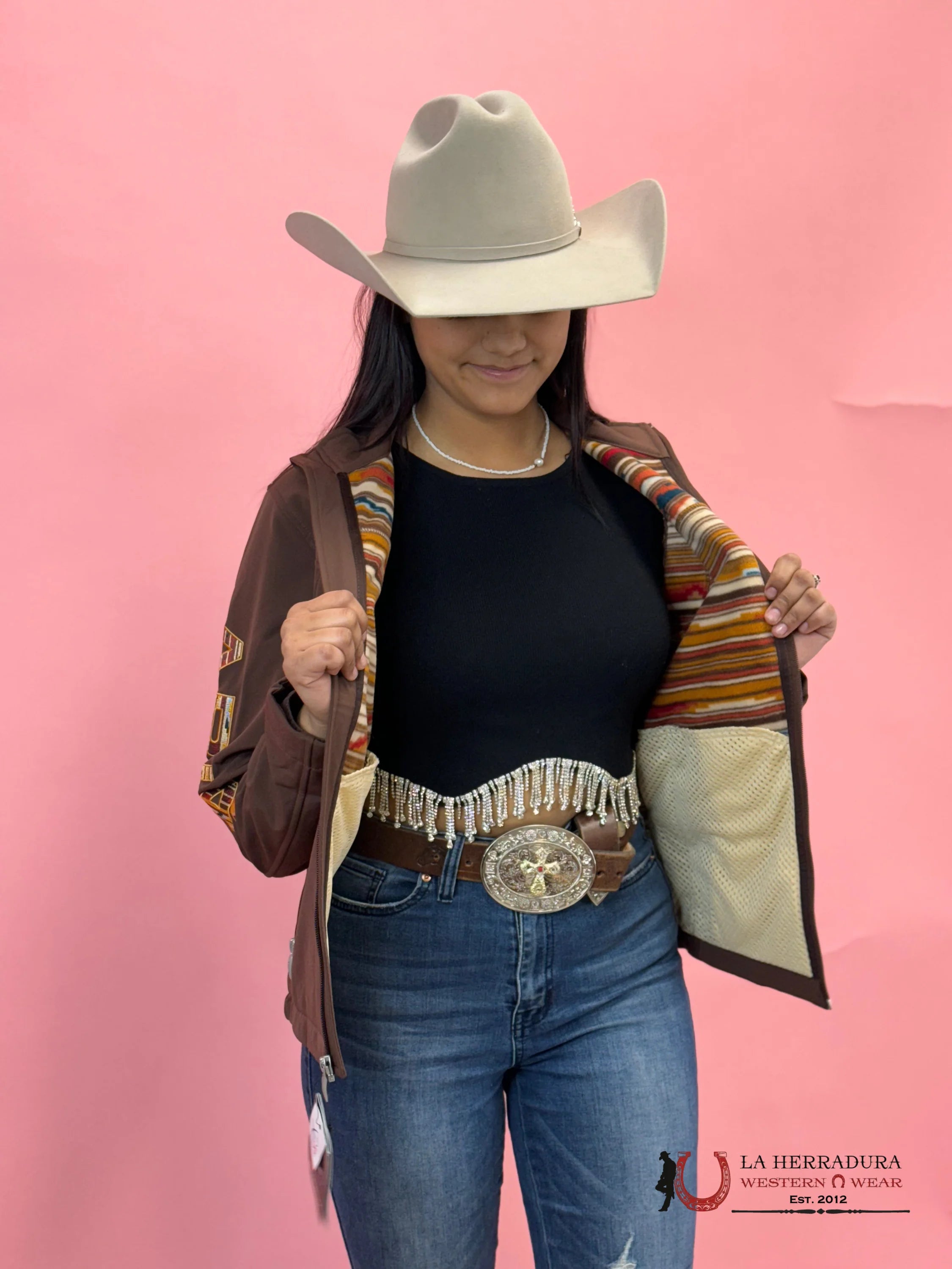 Ariat Jacket Softshell Chimayo Shaved Chocolate Womens Ropa Mujeres