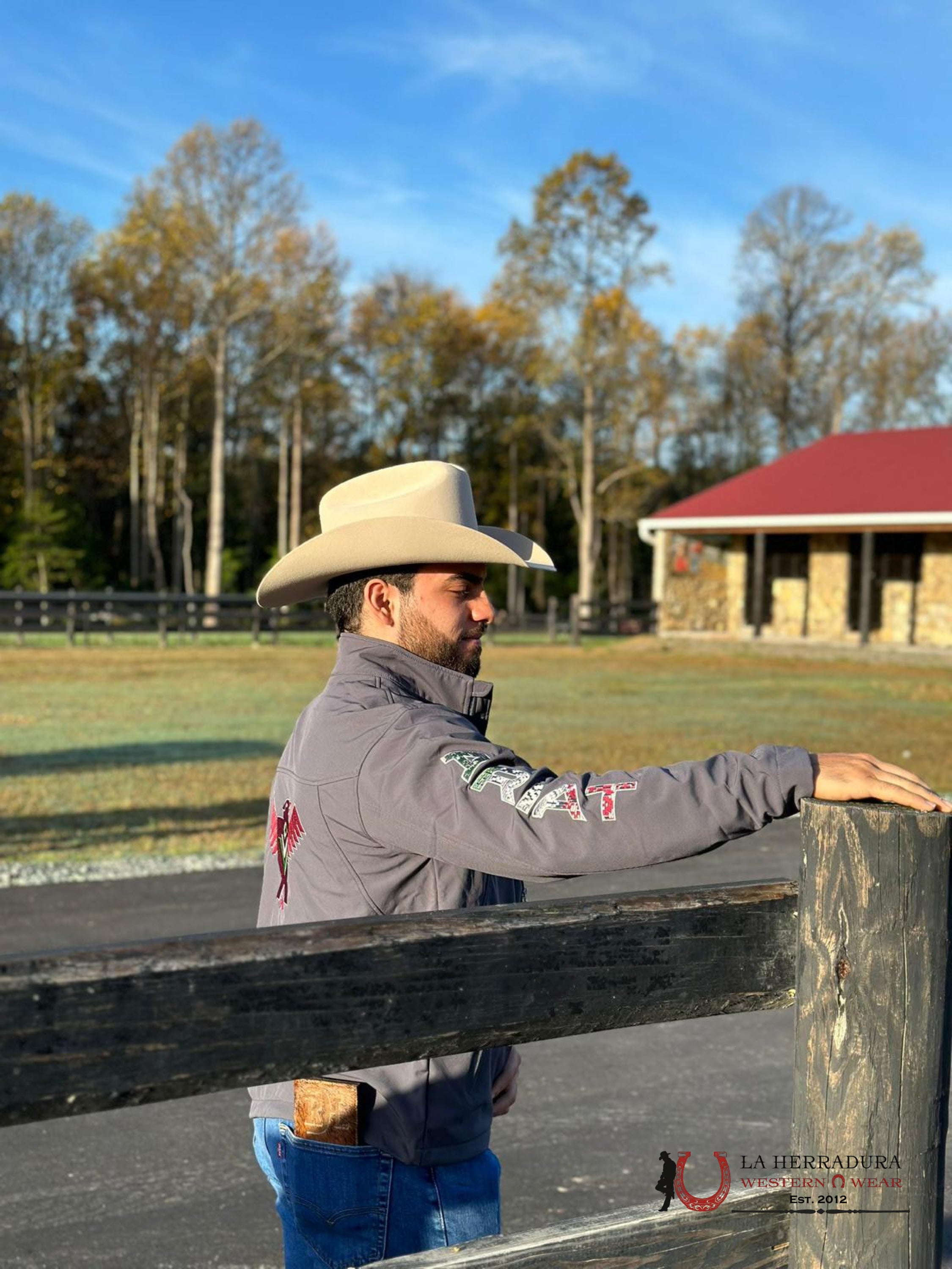 Ariat Jacket Thunderbird Team Softshell Jkt Ebony Ropa Hombres