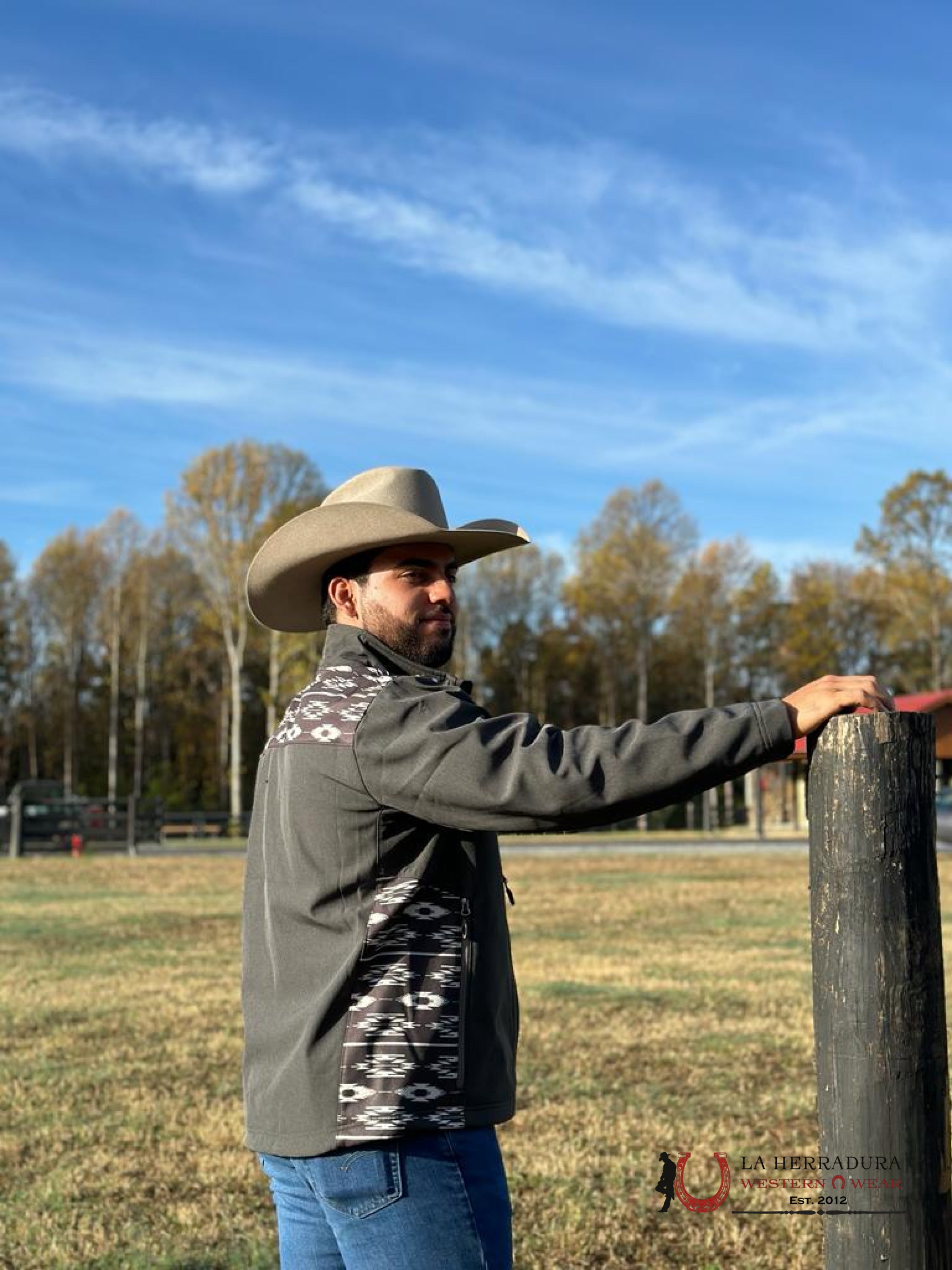 Ariat Jacket Vernon 2.0 Chimayo Softshell Jkt Charcoalt Ropa Hombres