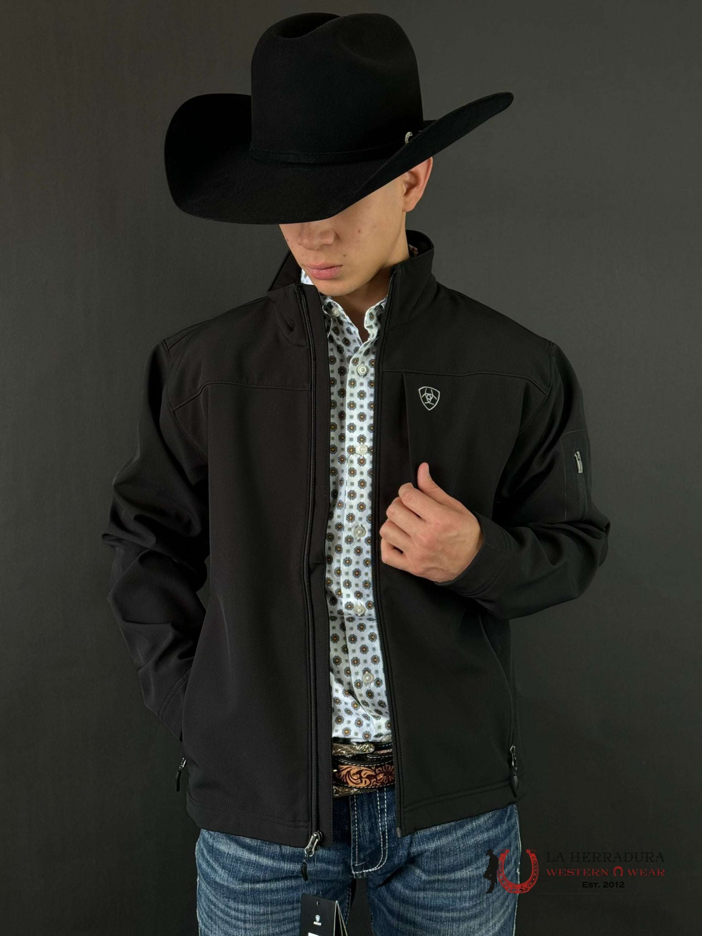 Ariat Jacket Vernon 2.0 Softshell Black Ropa Hombres