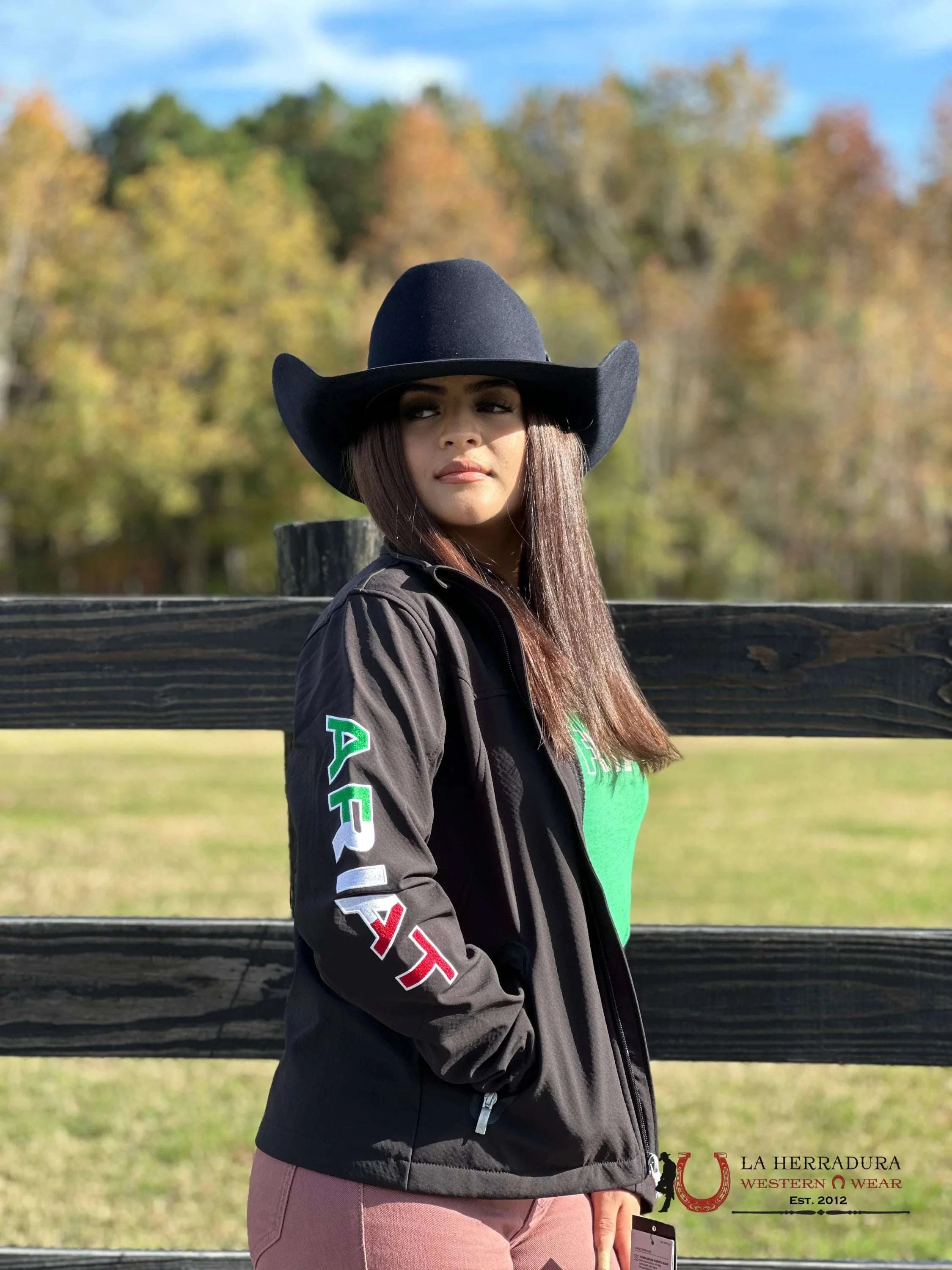 Ariat Jackets For Women Black Team Mexico Ropa Mujeres