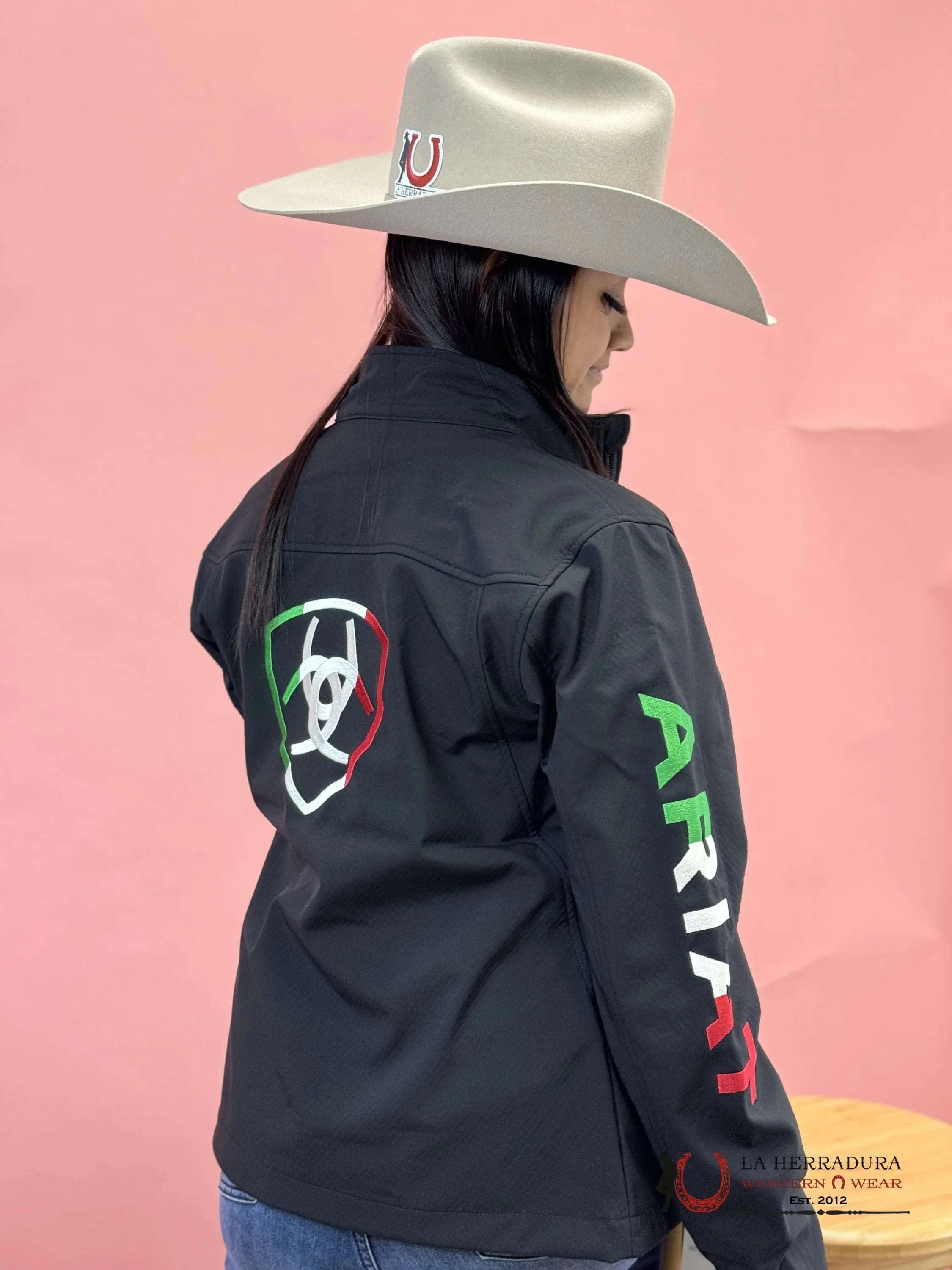 Ariat Jackets For Women Classic Team Mex Black Softshell Brand Jkt Ropa Mujeres