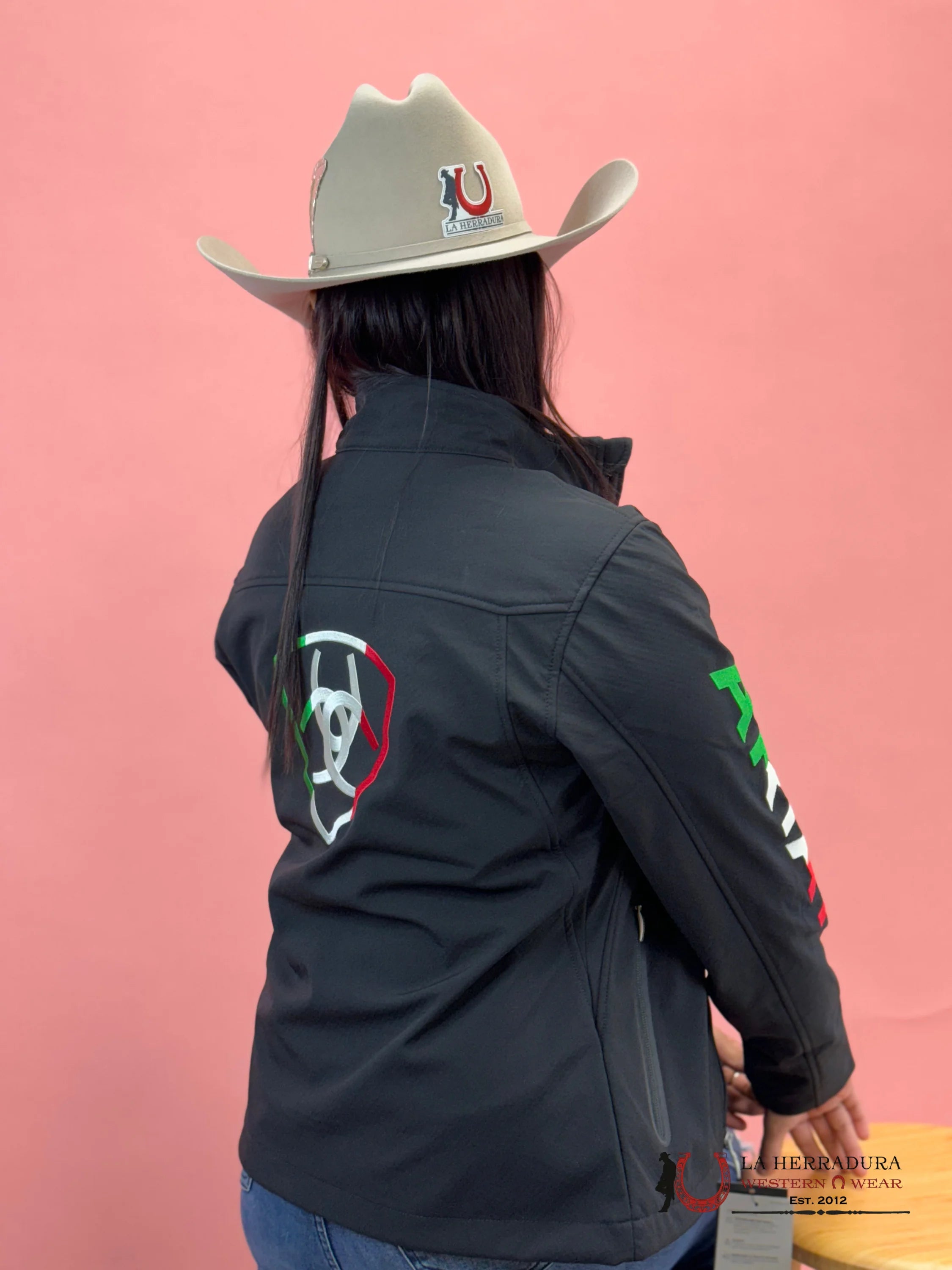 Ariat Jackets For Women Classic Team Mex Black Softshell Brand Jkt Ropa Mujeres