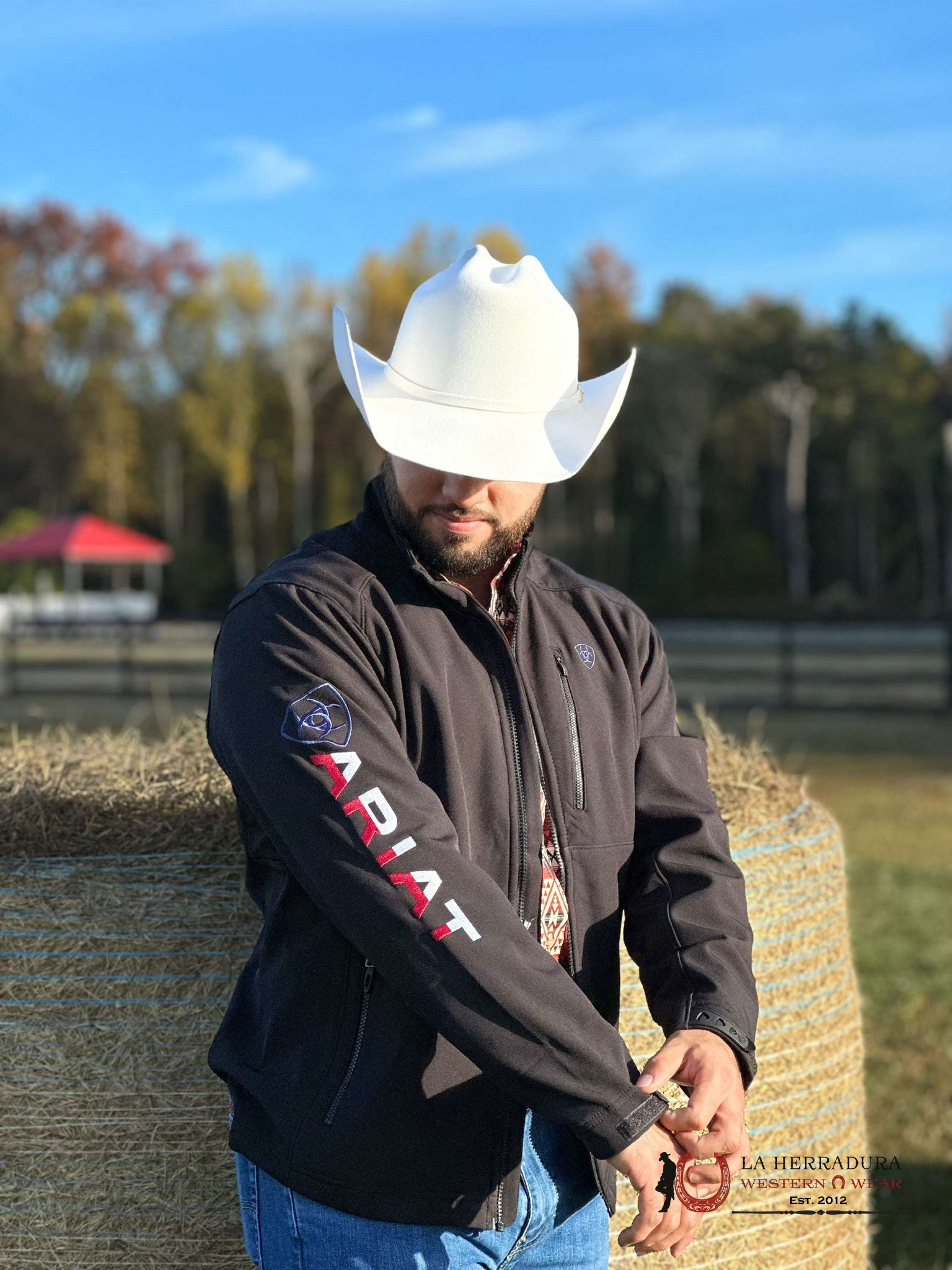 Ariat Jackets Texas Softshell Independent Smu Jkt Black Ropa Hombres