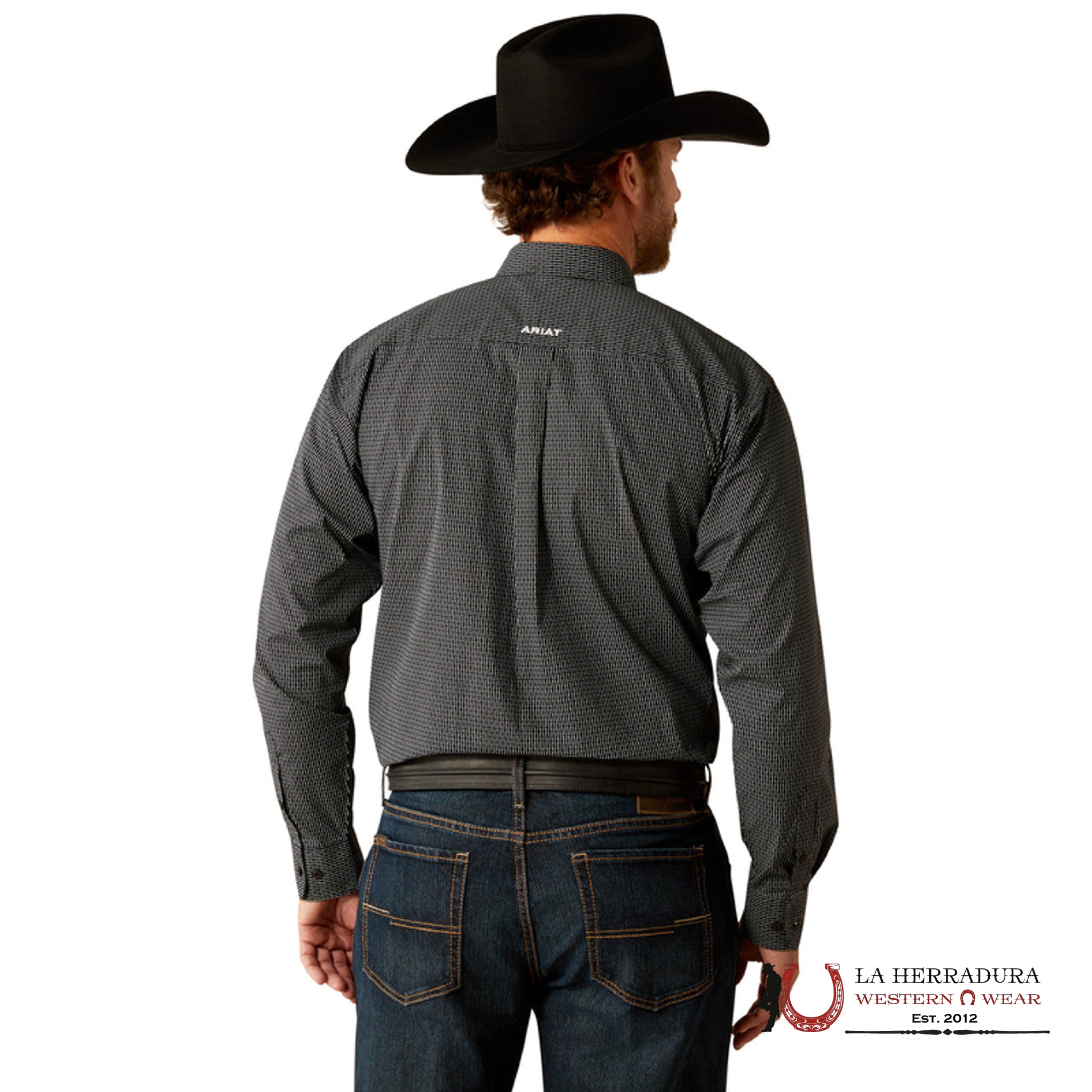 Ariat Jade Long Sleeve Black- 4065 Ropa Hombres