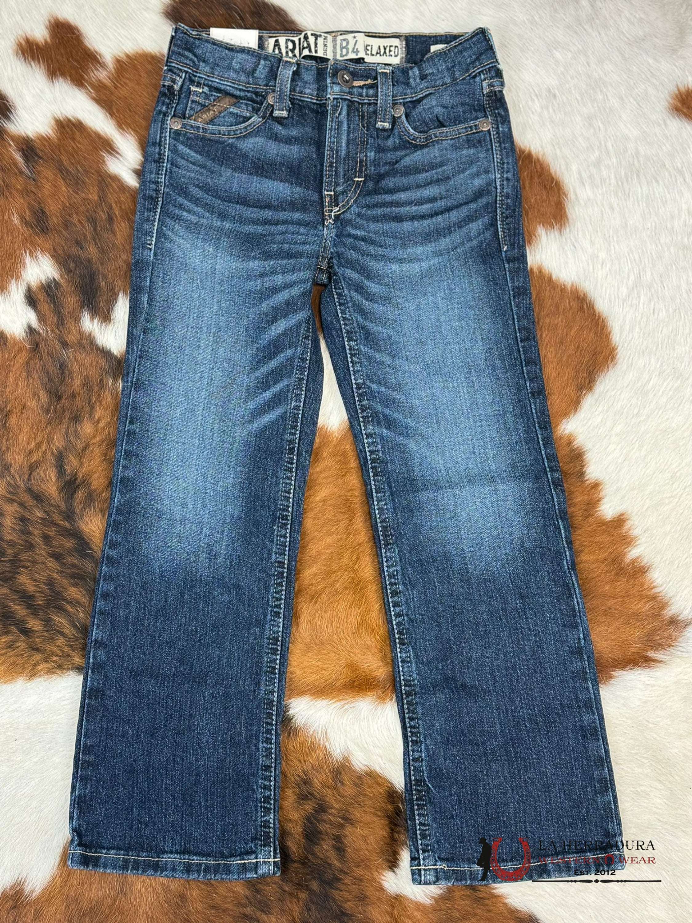 Ariat Jean Kids Relaxed Fit B4 Str Legacy Boot Chief Niños