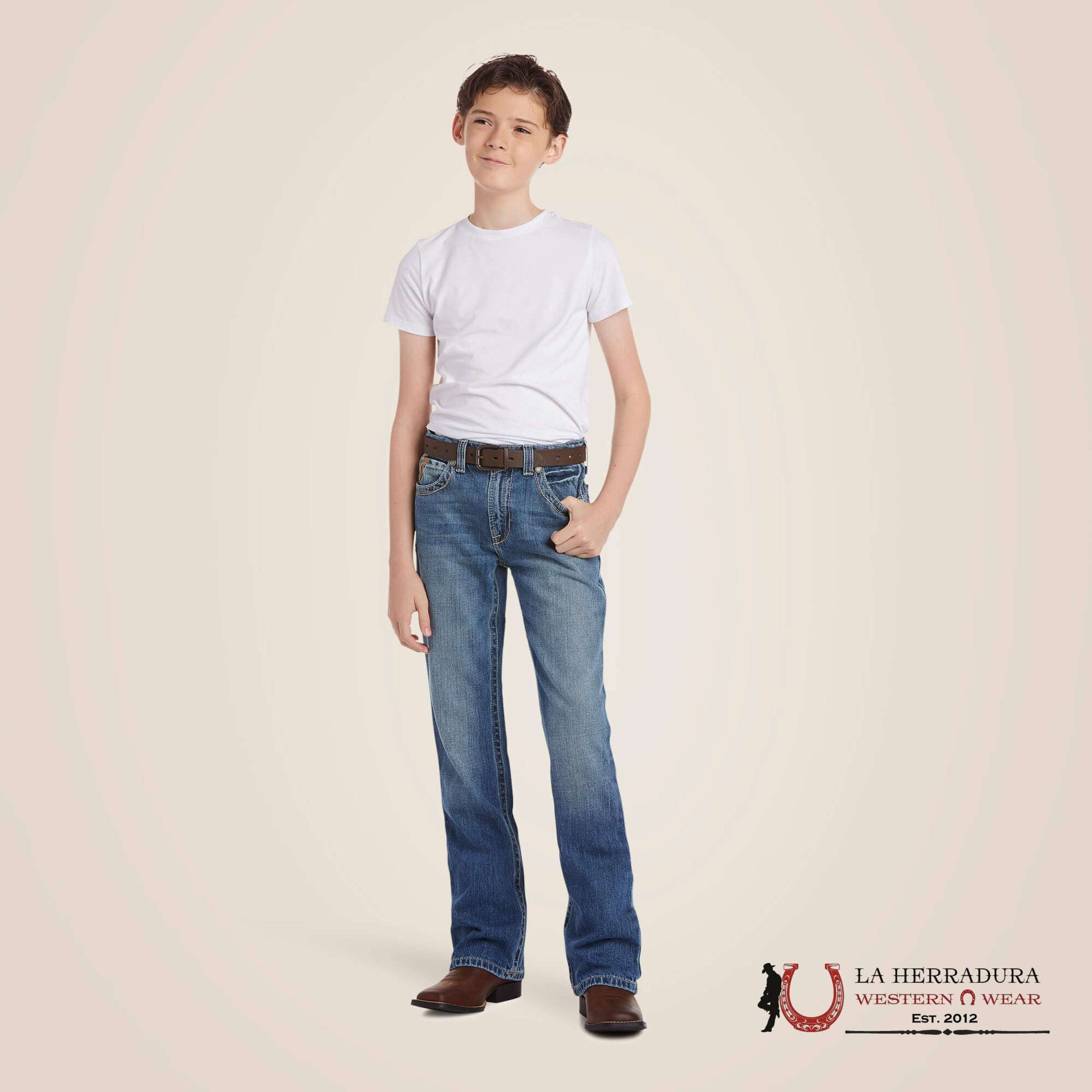 ARIAT JEANS KIDS B4 RELAXED FIT DAKOTA - 10018345 NIÑOS