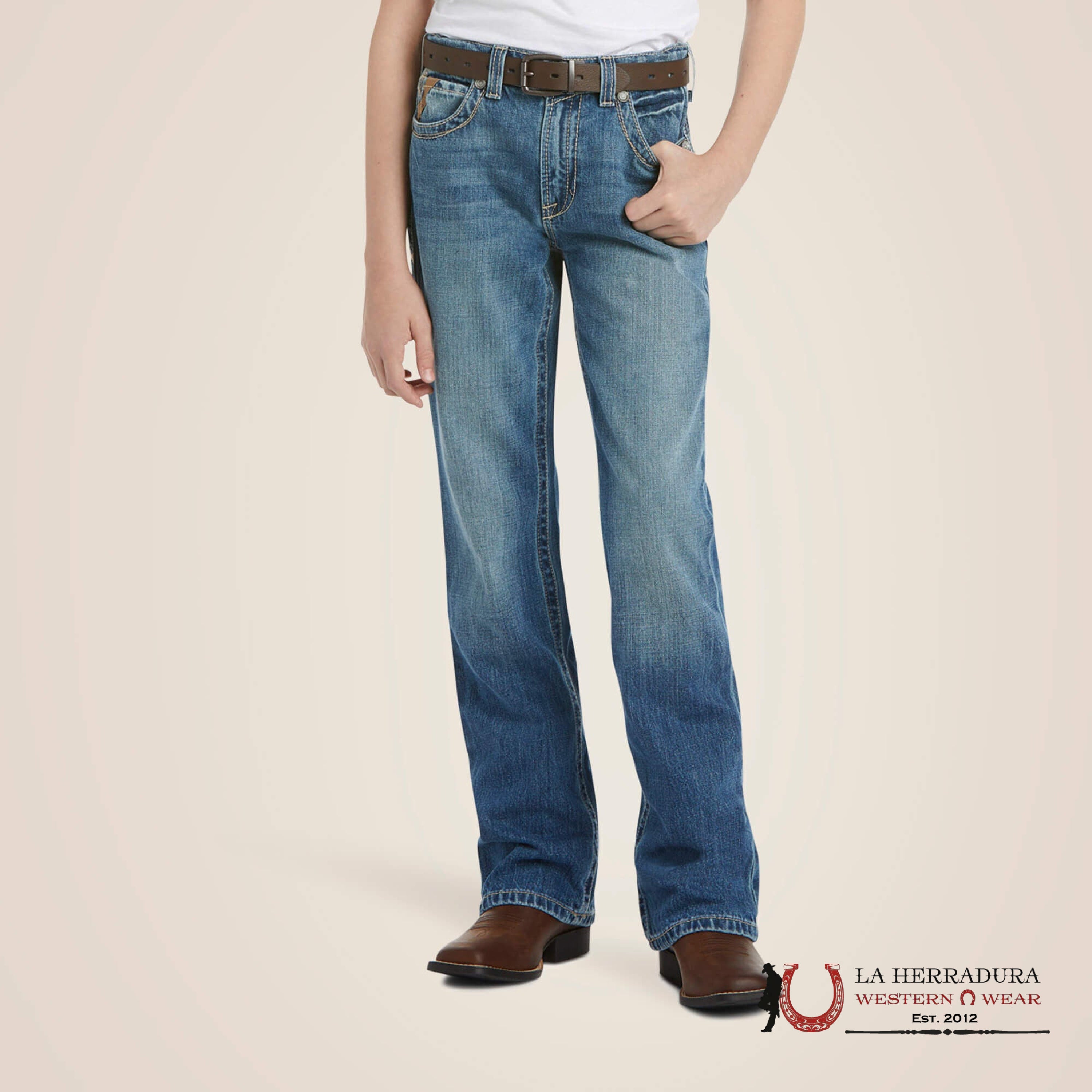 ARIAT JEANS KIDS B4 RELAXED FIT DAKOTA - 10018345 NIÑOS