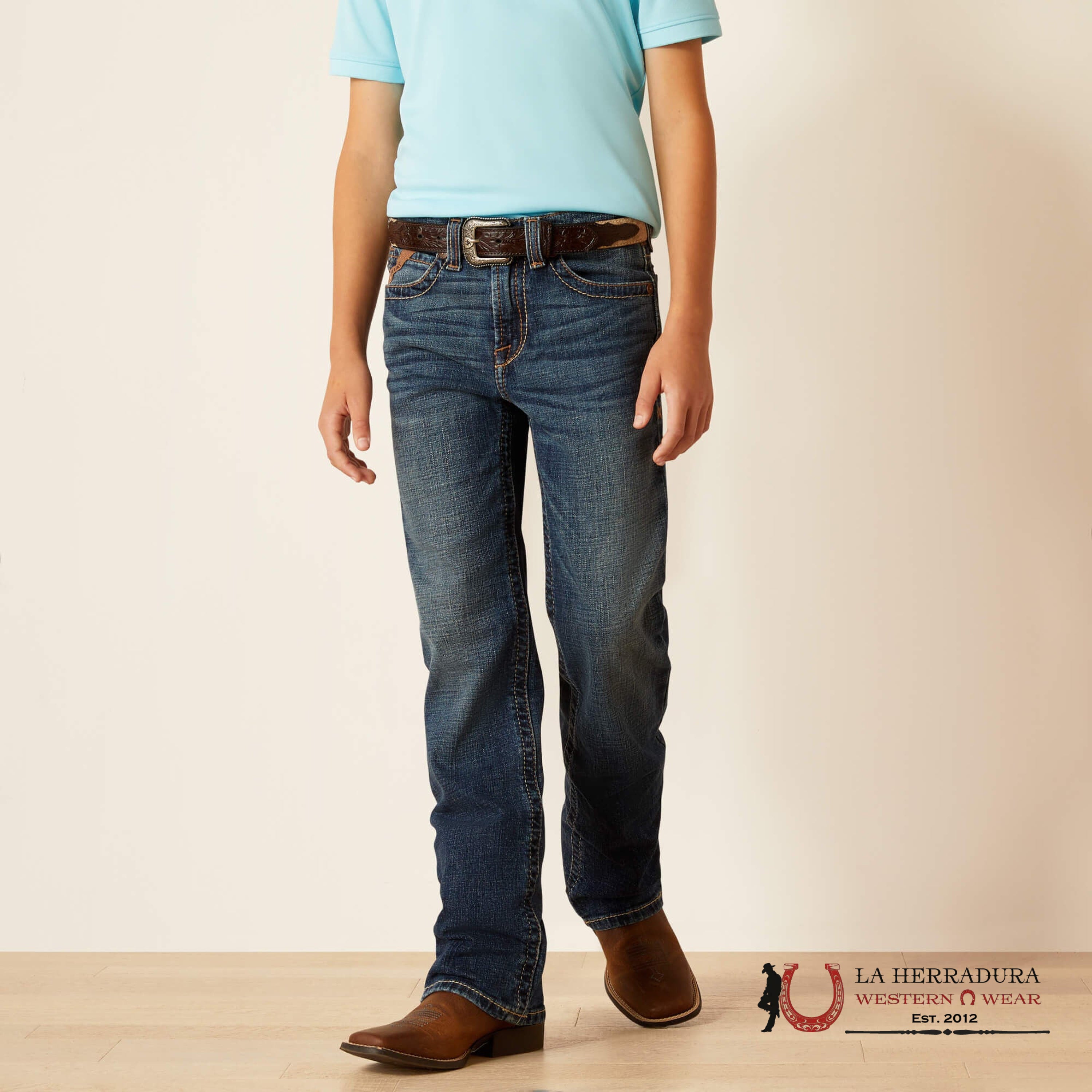 ARIAT JEANS KIDS B4 RELAXED FIT DENALI- 10051605 NIÑOS