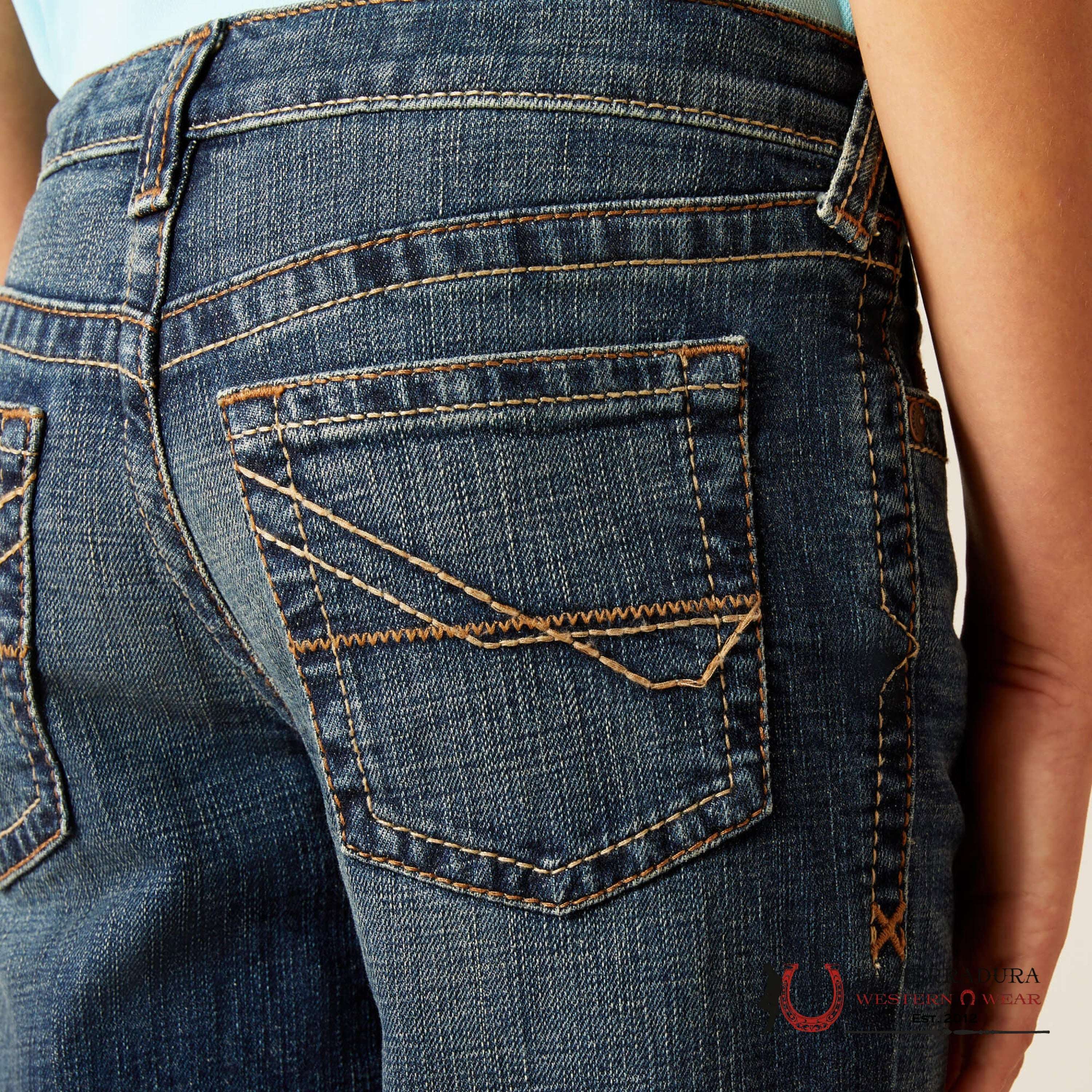 ARIAT JEANS KIDS B4 RELAXED FIT DENALI- 10051605 NIÑOS