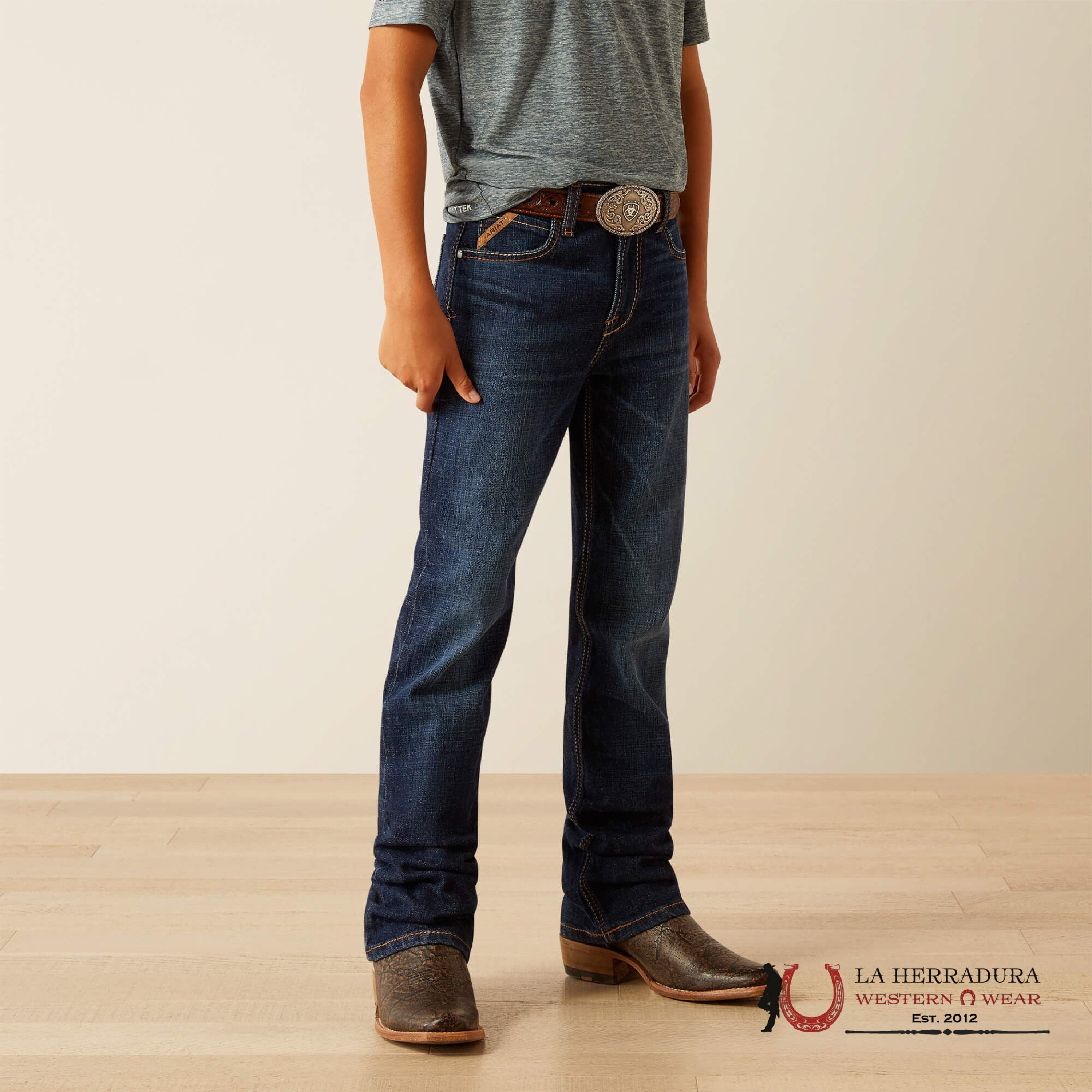 ARIAT JEANS KIDS B4 RELAXED FIT PIMA - 10058926 NIÑOS