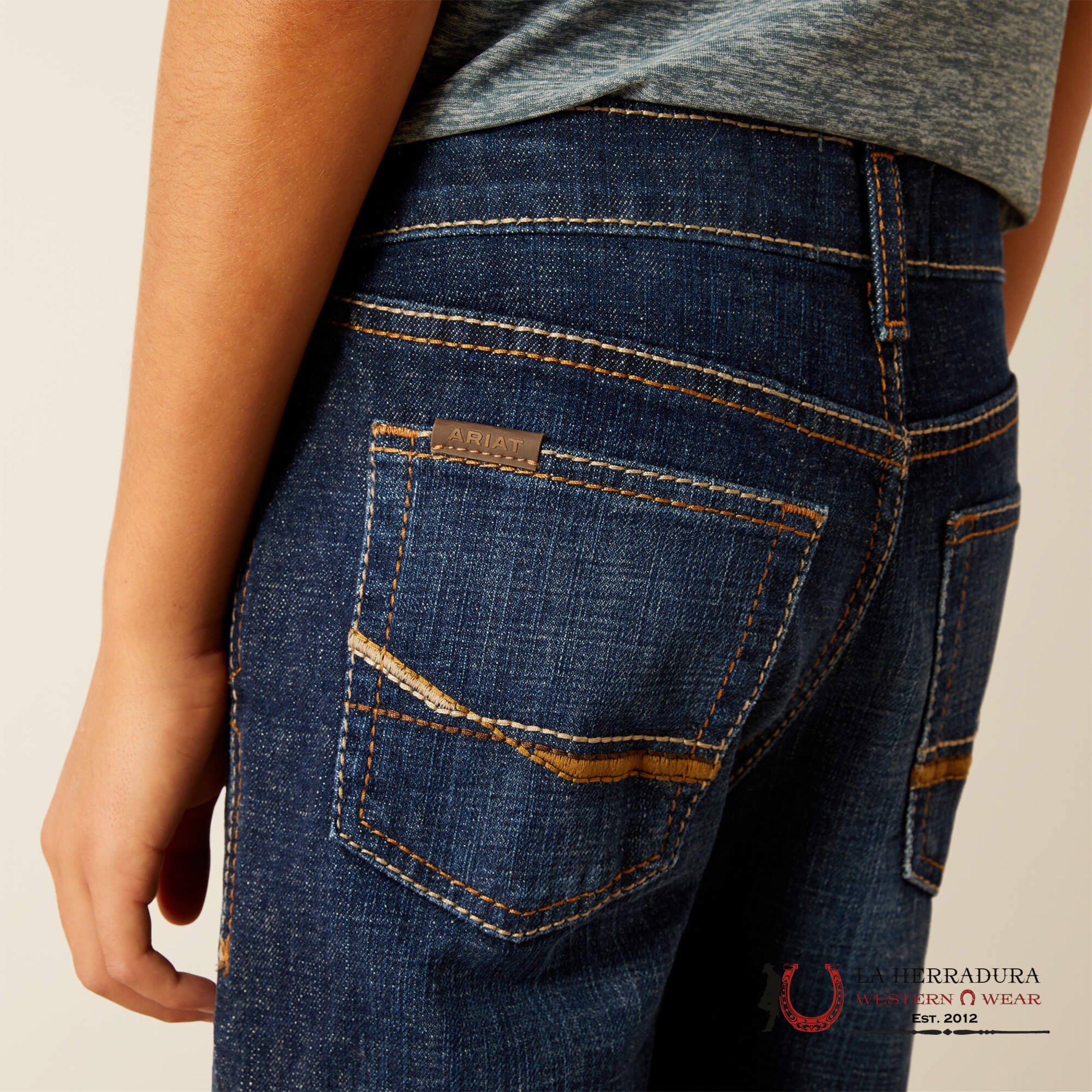 ARIAT JEANS KIDS B4 RELAXED FIT PIMA - 10058926 NIÑOS