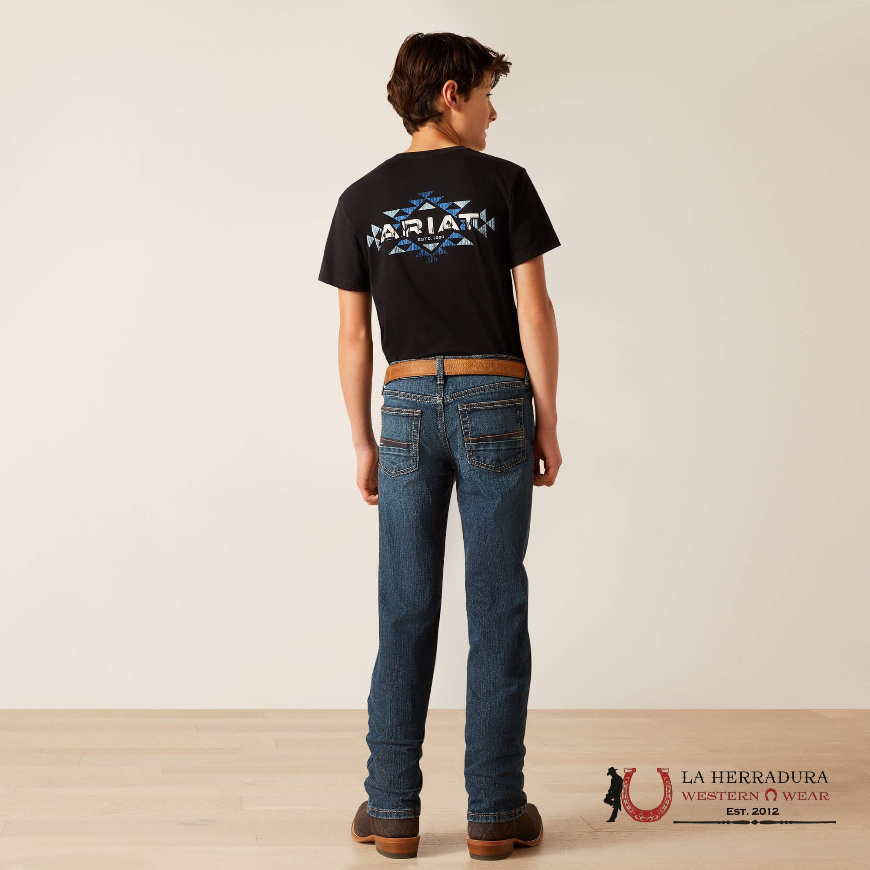 ARIAT JEANS KIDS B5 SLIM FIT COLTRANE BOOT CUT DUSTIN- 10047310 NIÑOS