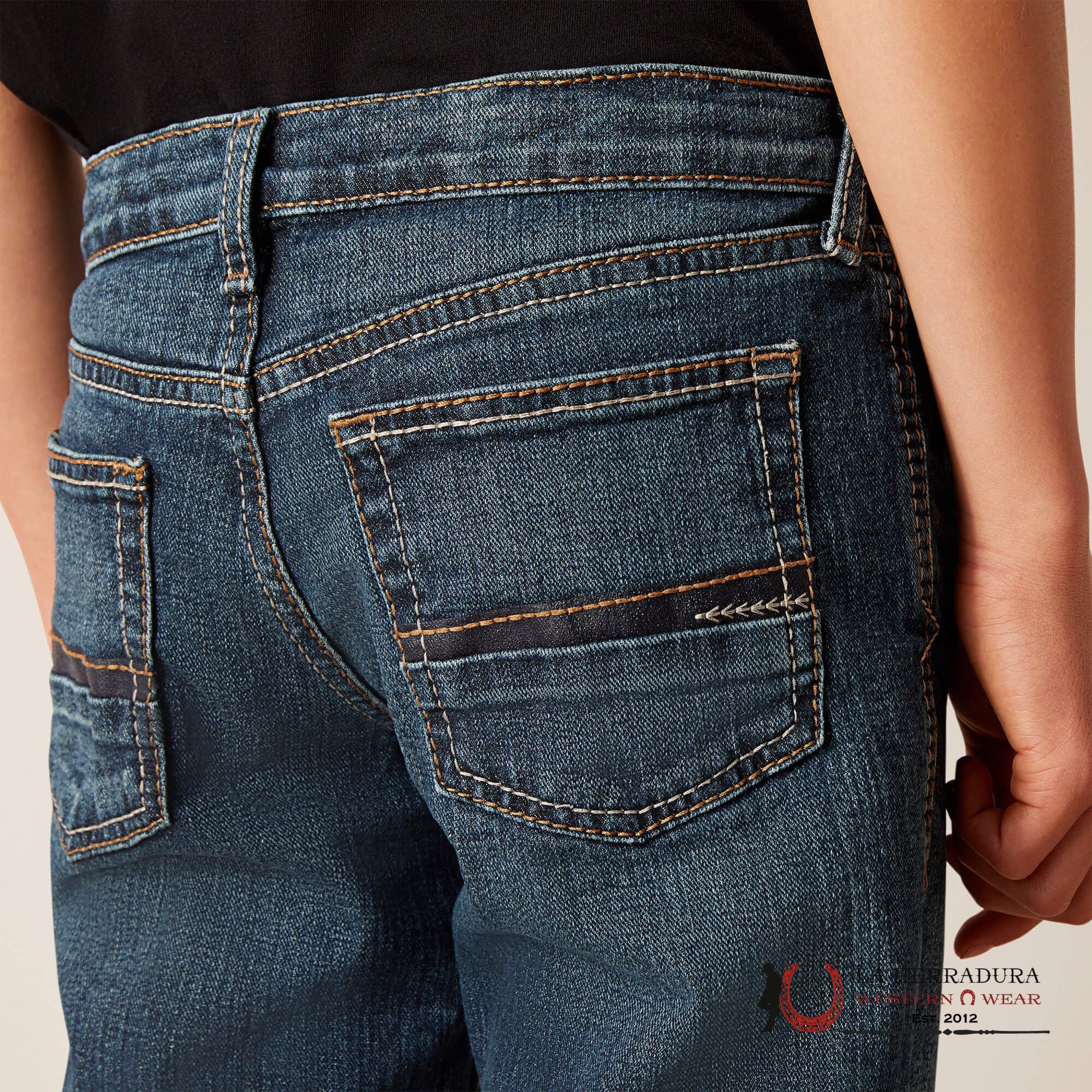 ARIAT JEANS KIDS B5 SLIM FIT COLTRANE BOOT CUT DUSTIN- 10047310 NIÑOS