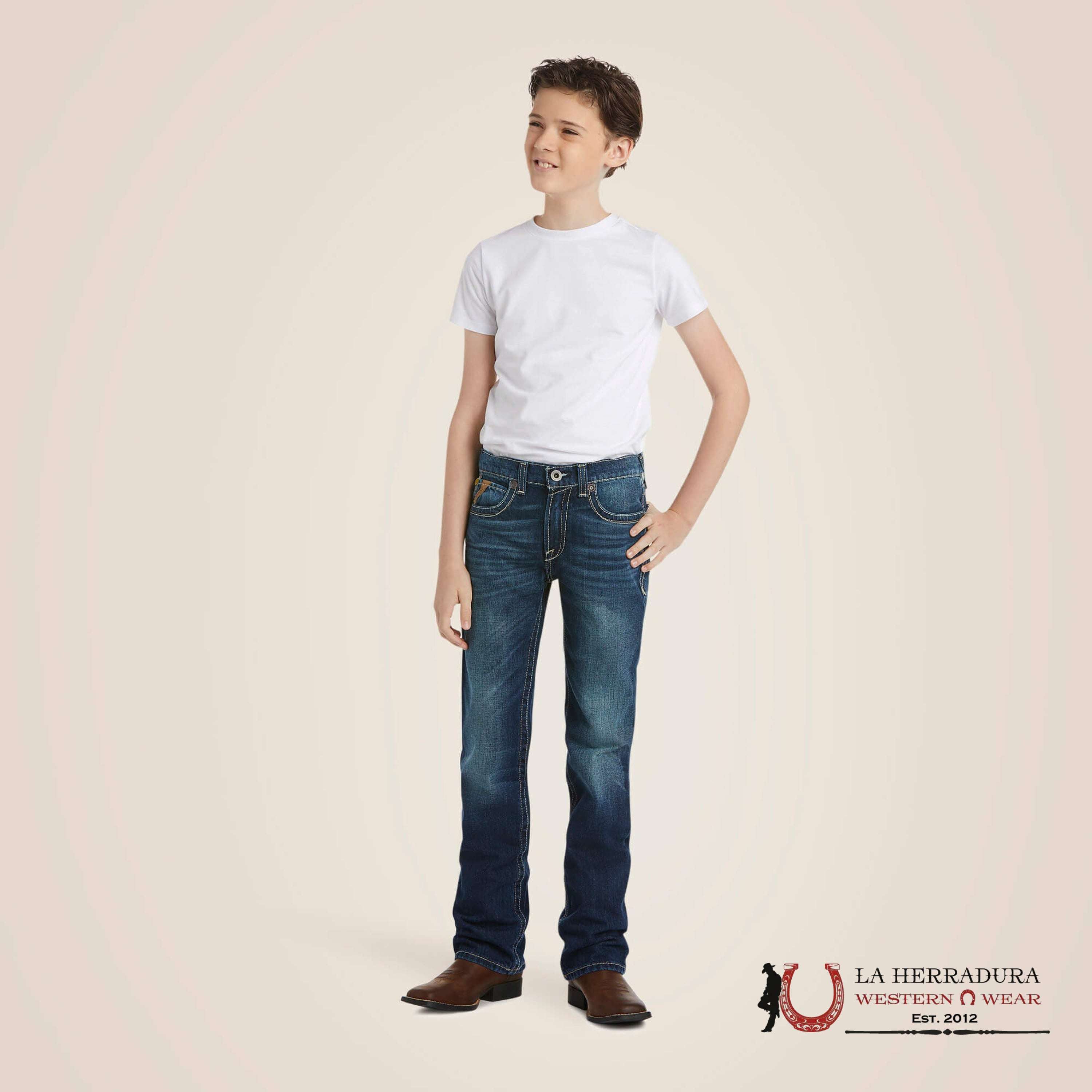 ARIAT JEANS KIDS B5 SLIM FIT CYCLONE - 10018338 NIÑOS