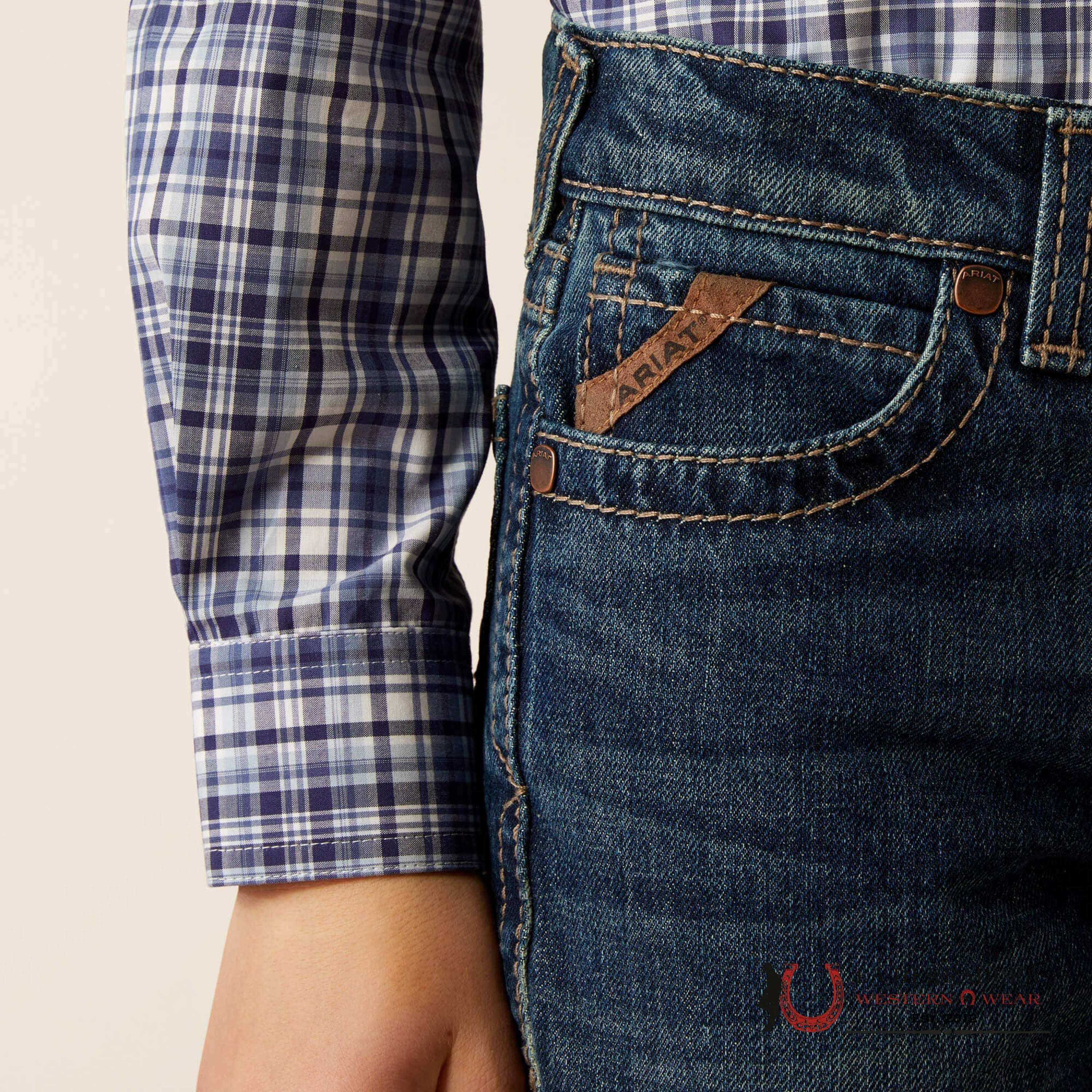 ARIAT JEANS KIDS B5 SLIM FIT CYCLONE - 10053552 NIÑOS