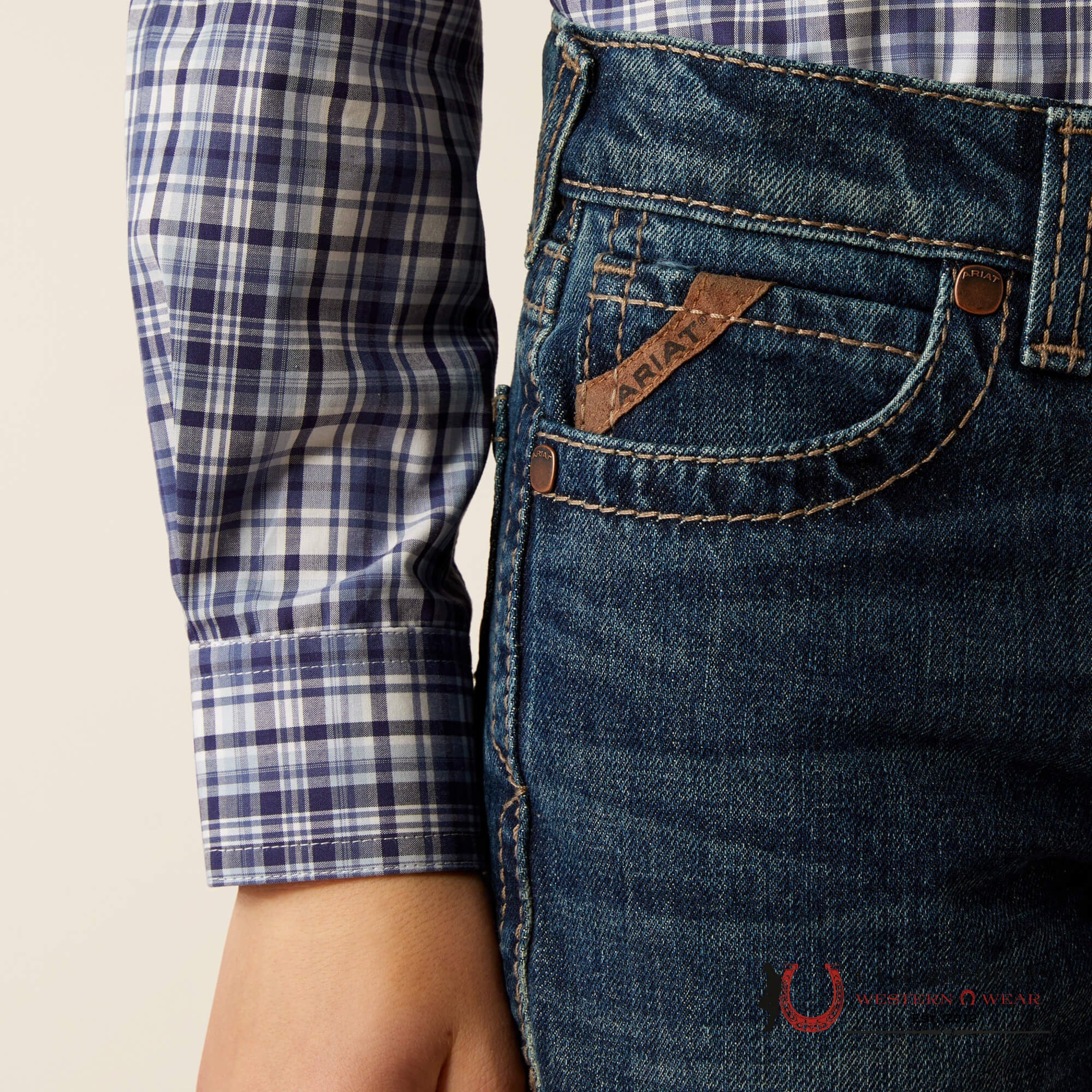 ARIAT JEANS KIDS B5 SLIM FIT CYCLONE - 10053552 NIÑOS