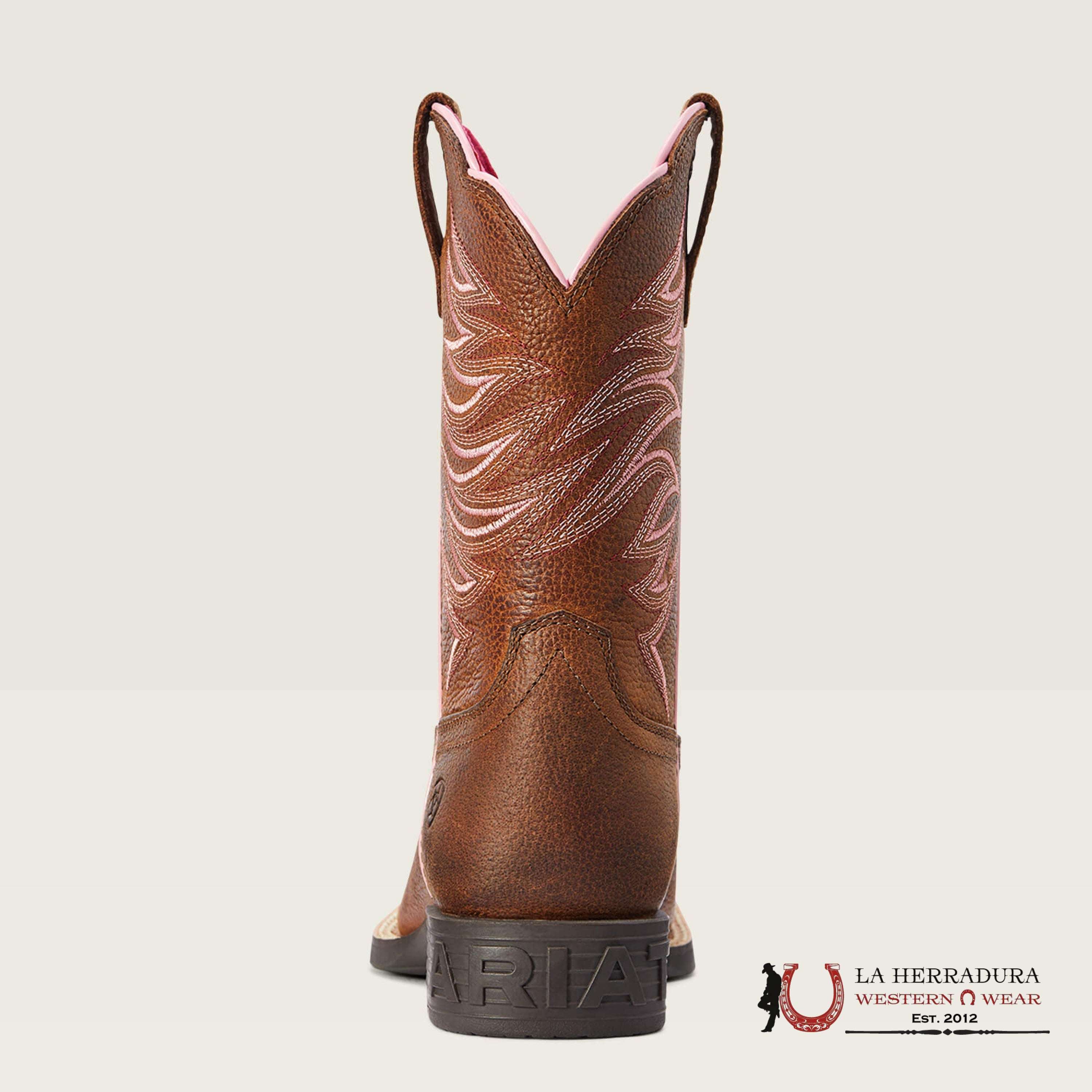 ARIAT KIDS FIRECATCHER Y ROWDY BROWN -10042413 NIÑOS