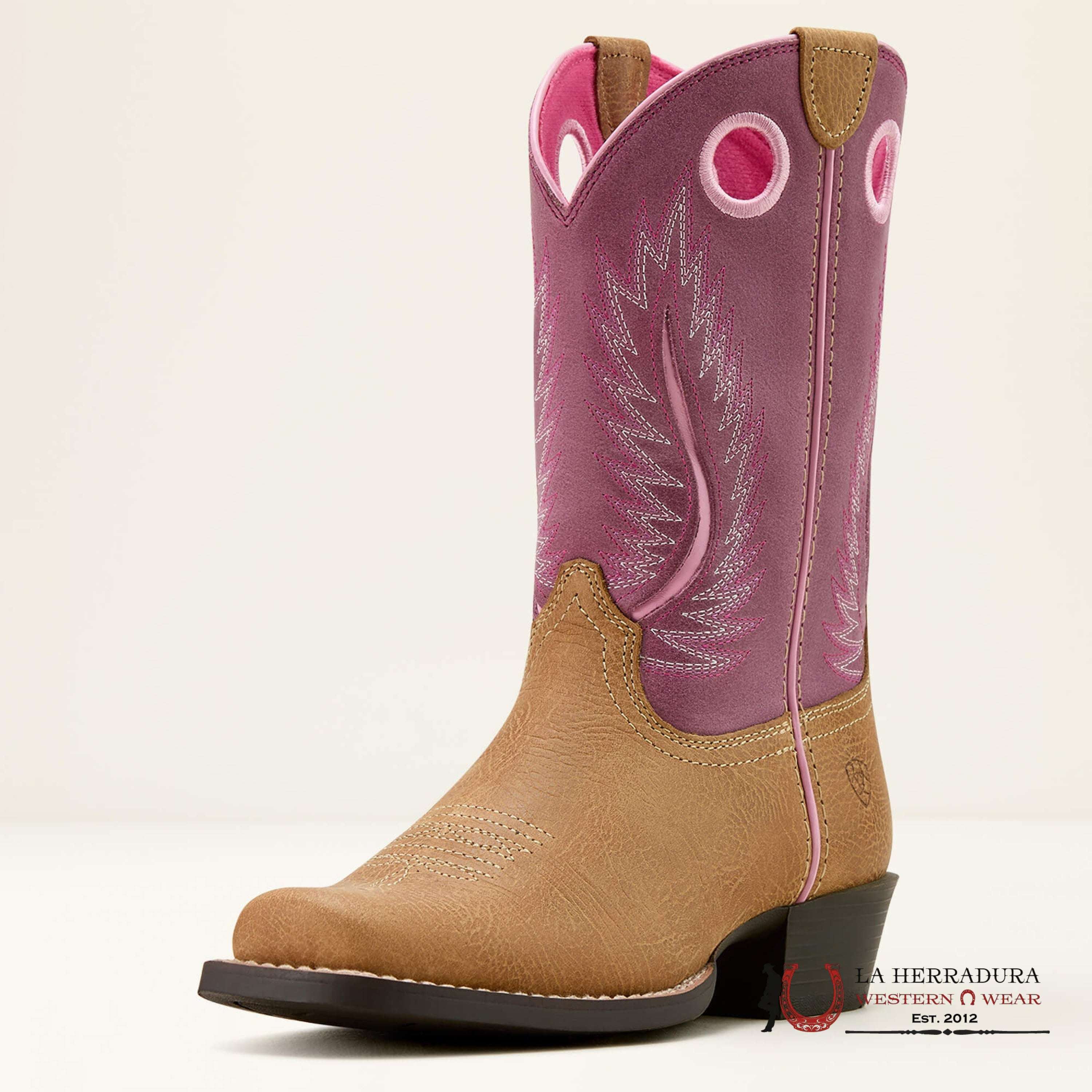ARIAT KIDS FUTURITY FORT WORTH COTTAGE/ROSEBUD -10061207 NIÑOS